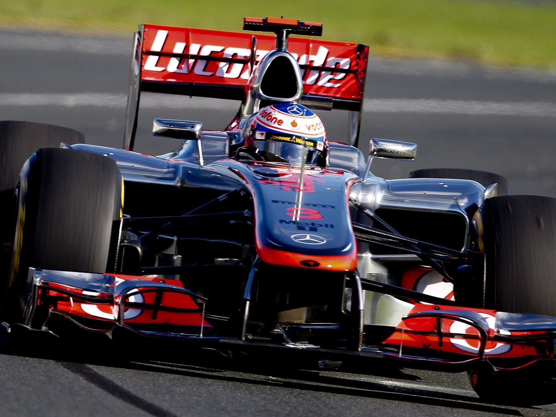 Brite Jenson Button gewann WM-Auftakt. Brite Jenson Button gewann WM-Auftakt.