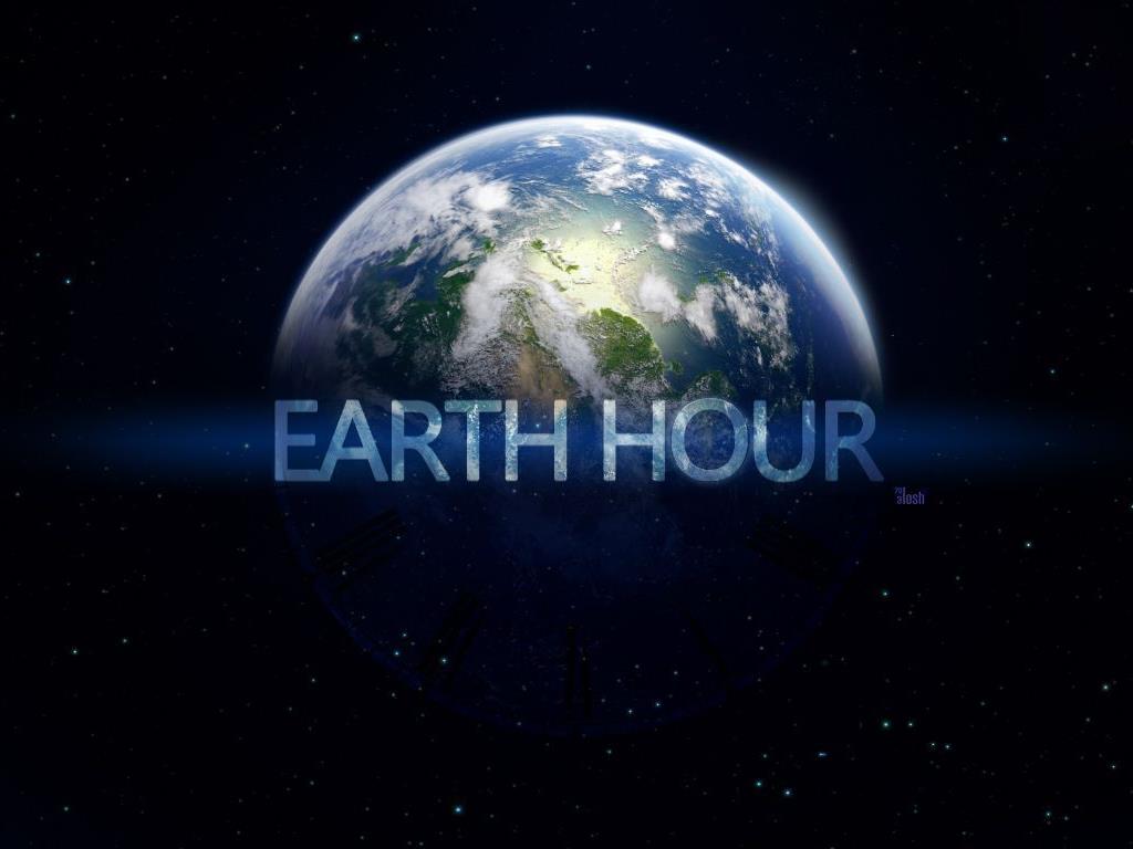 Am 31. März ist die Earth Hour: Machen Sie mit - für unseren Planeten!