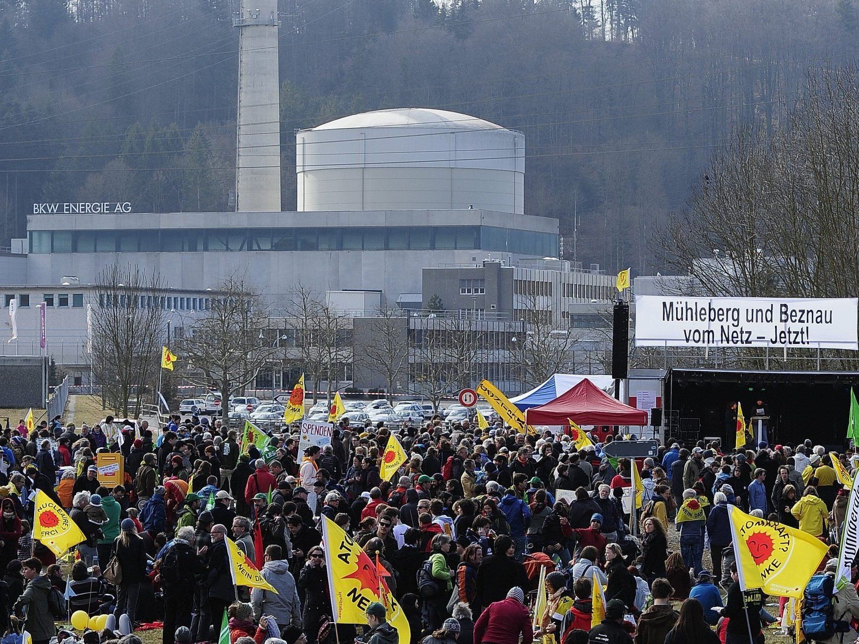 Klage gegen Mühleberg: Erste Gerichtsverhandlung könnte im Herbst stattfinden. Klage gegen Mühleberg: Erste Gerichtsverhandlung könnte im Herbst stattfinden.