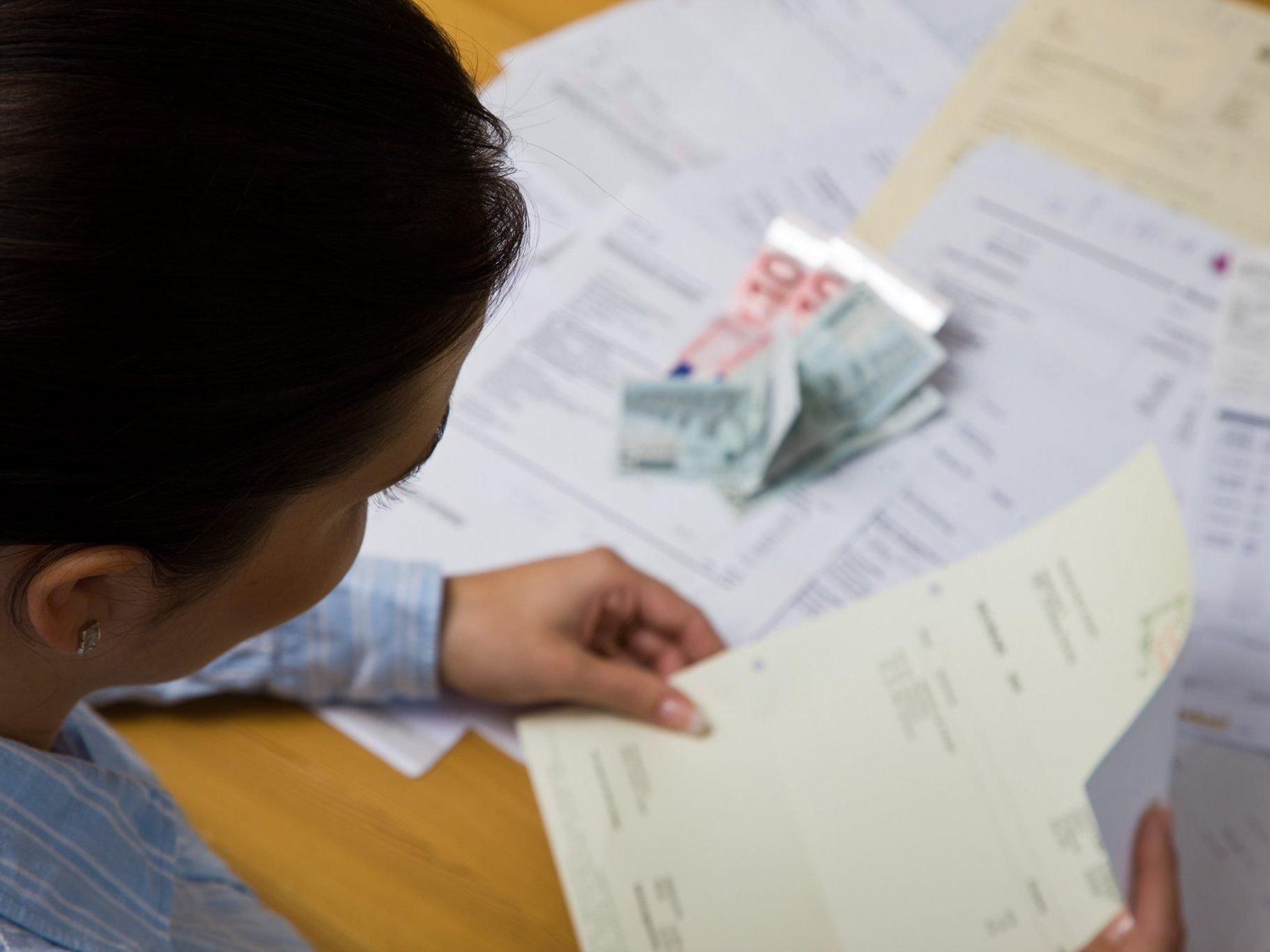 Viele Vorarlberger können ihre Rechnungen nicht mehr bezahlen. Viele Vorarlberger können ihre Rechnungen nicht mehr bezahlen.