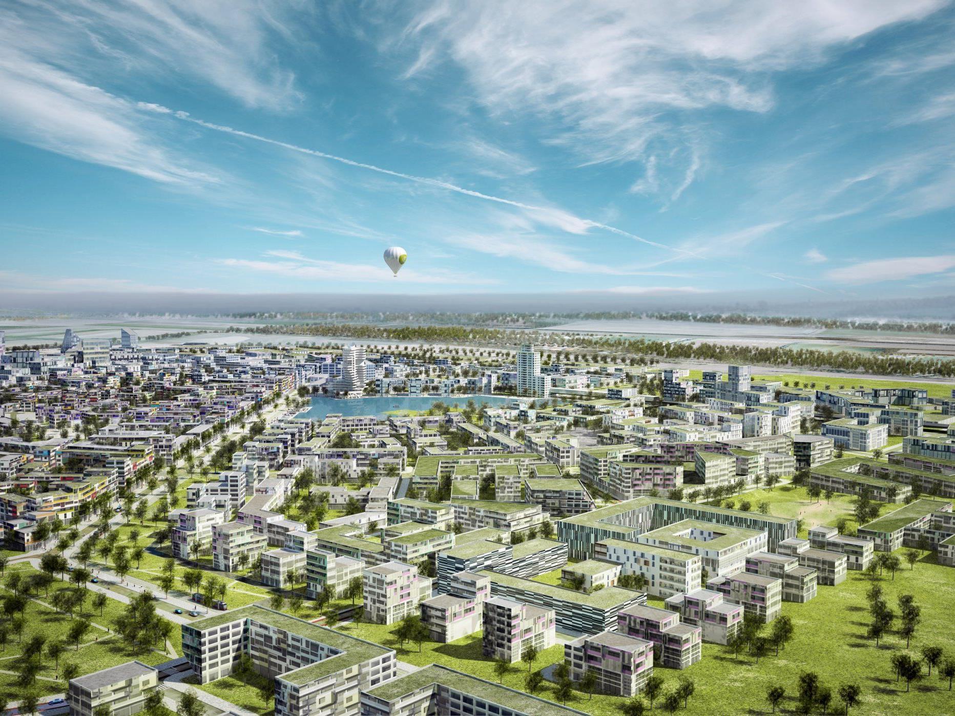 So wird die Smart City Seestadt Aspern aussehen