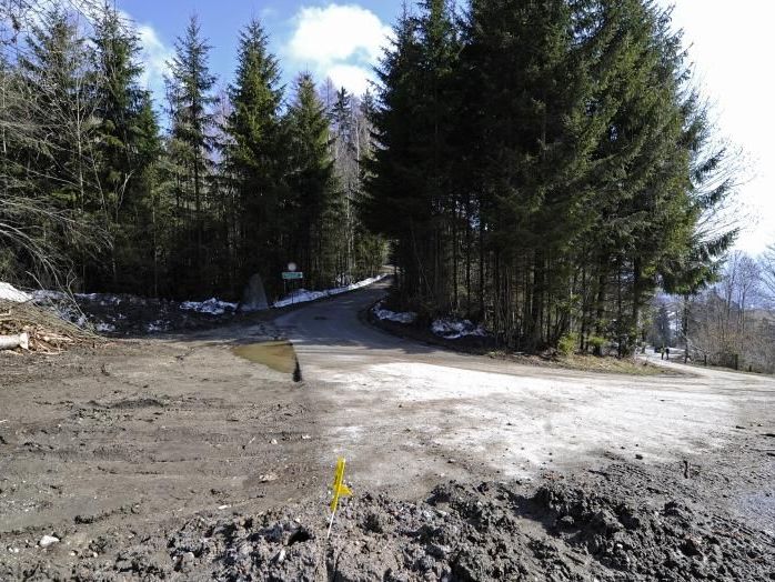 Der Tatort im Gemeindegebiet von Wiesing in Tirol Der Tatort im Gemeindegebiet von Wiesing in Tirol
