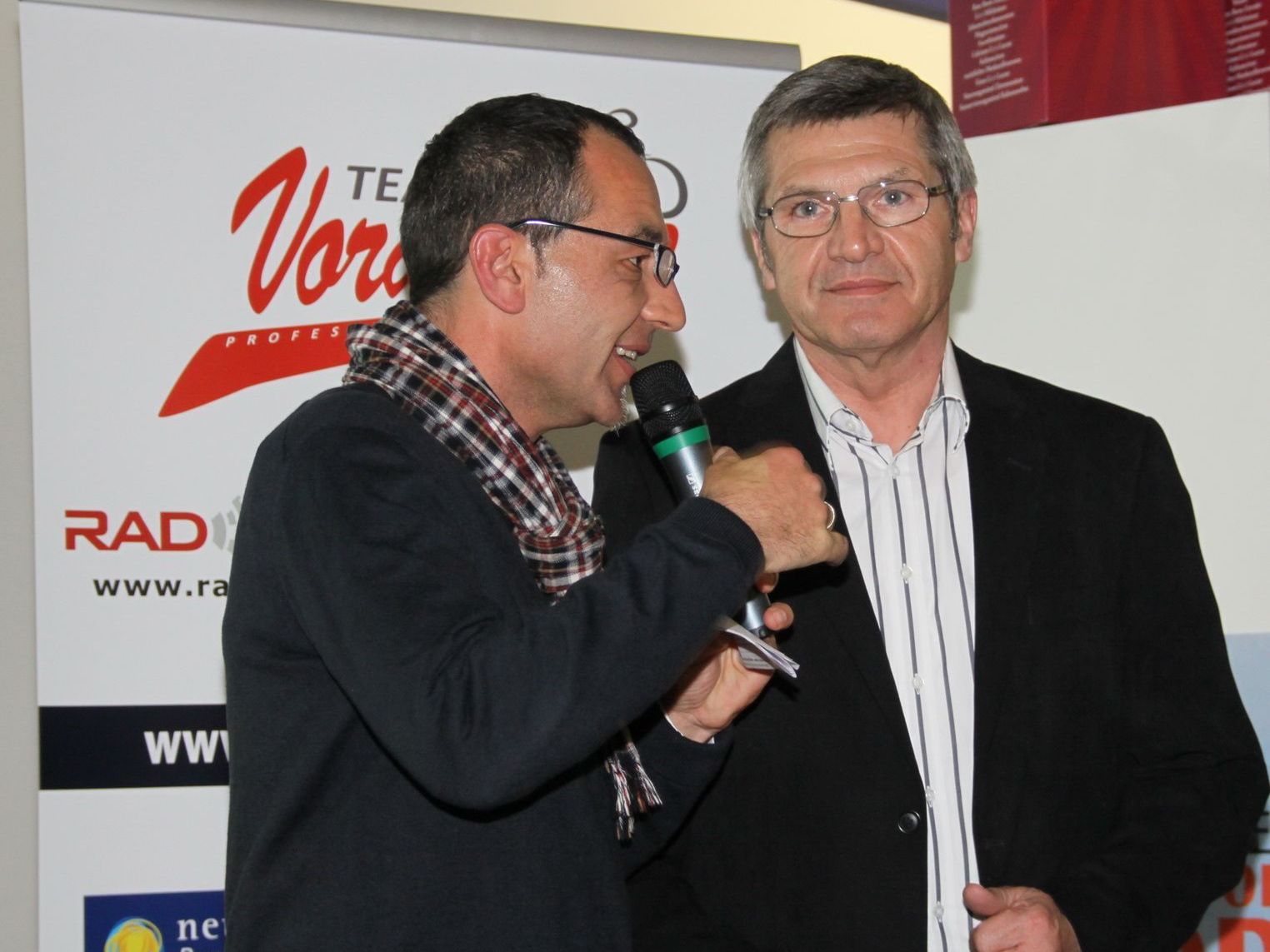 Das Land Vorarlberg unterstützt das Team Vorarlberg seit mehreren Jahren. Das Land Vorarlberg unterstützt das Team Vorarlberg seit mehreren Jahren.