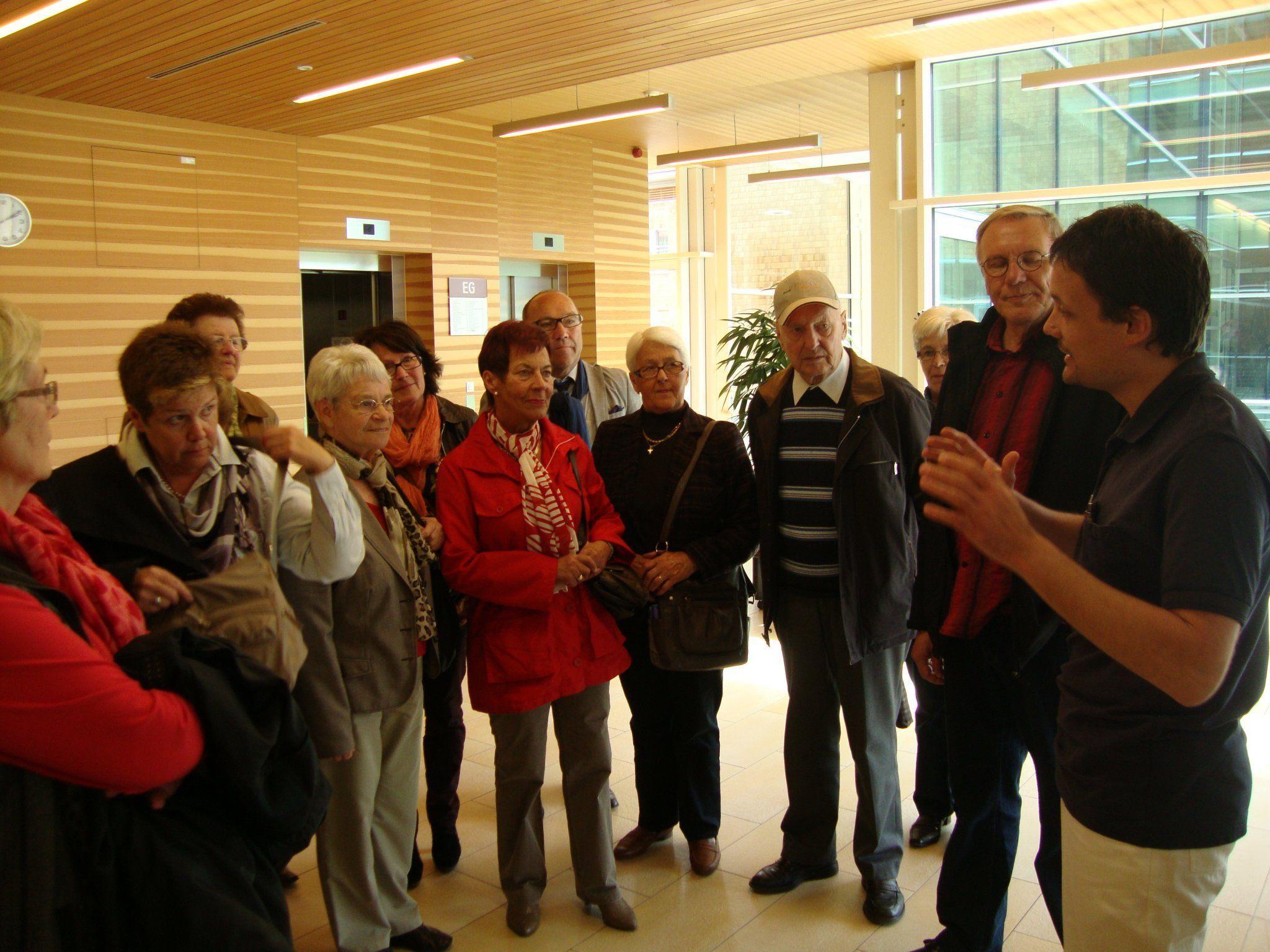 Ludescherr Seniorenbund besucht die REHA-Klinik Schruns