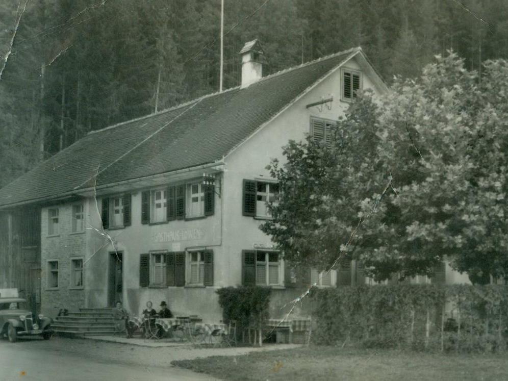 Der Gasthof Löwen in der Zeit vor dem Zweiten Weltkrieg