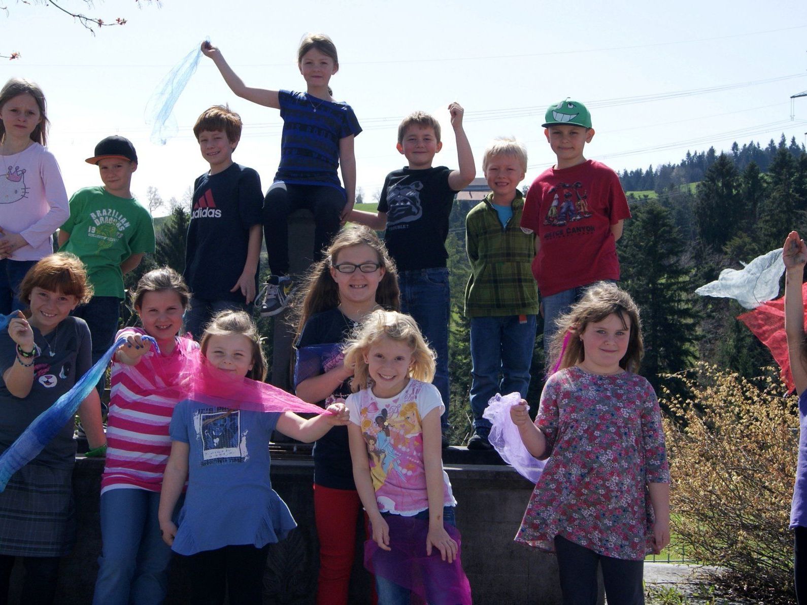 Trotz der vielen Proben freuen sich die Bucher Kids auf das Musical Trotz der vielen Proben freuen sich die Bucher Kids auf das Musical