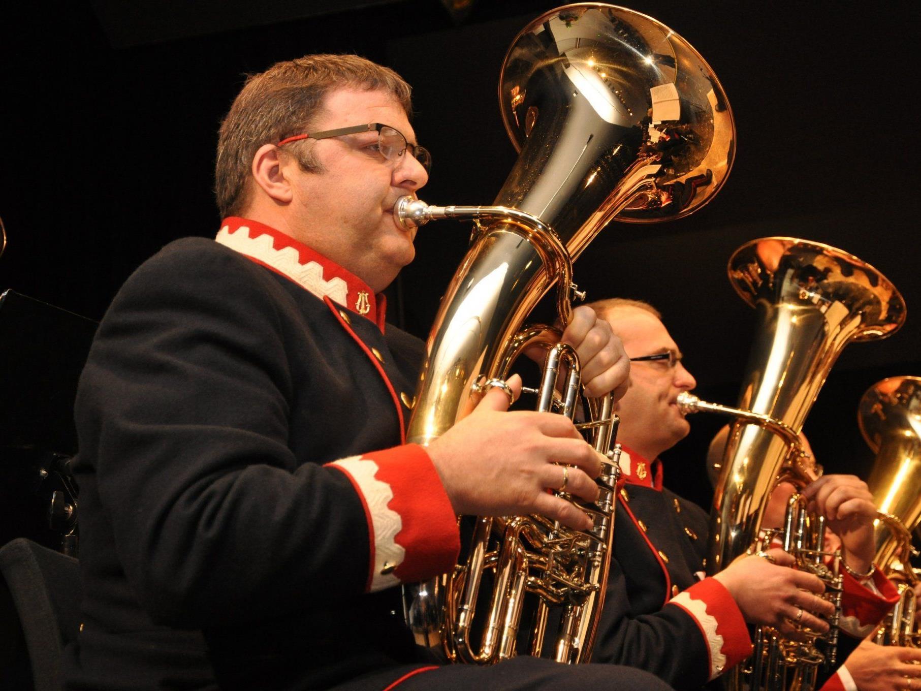 Das Jahreskonzert des Musikvereins Hörbranz ging mit 62 Musikerinnen und Musikern über die Bühne.