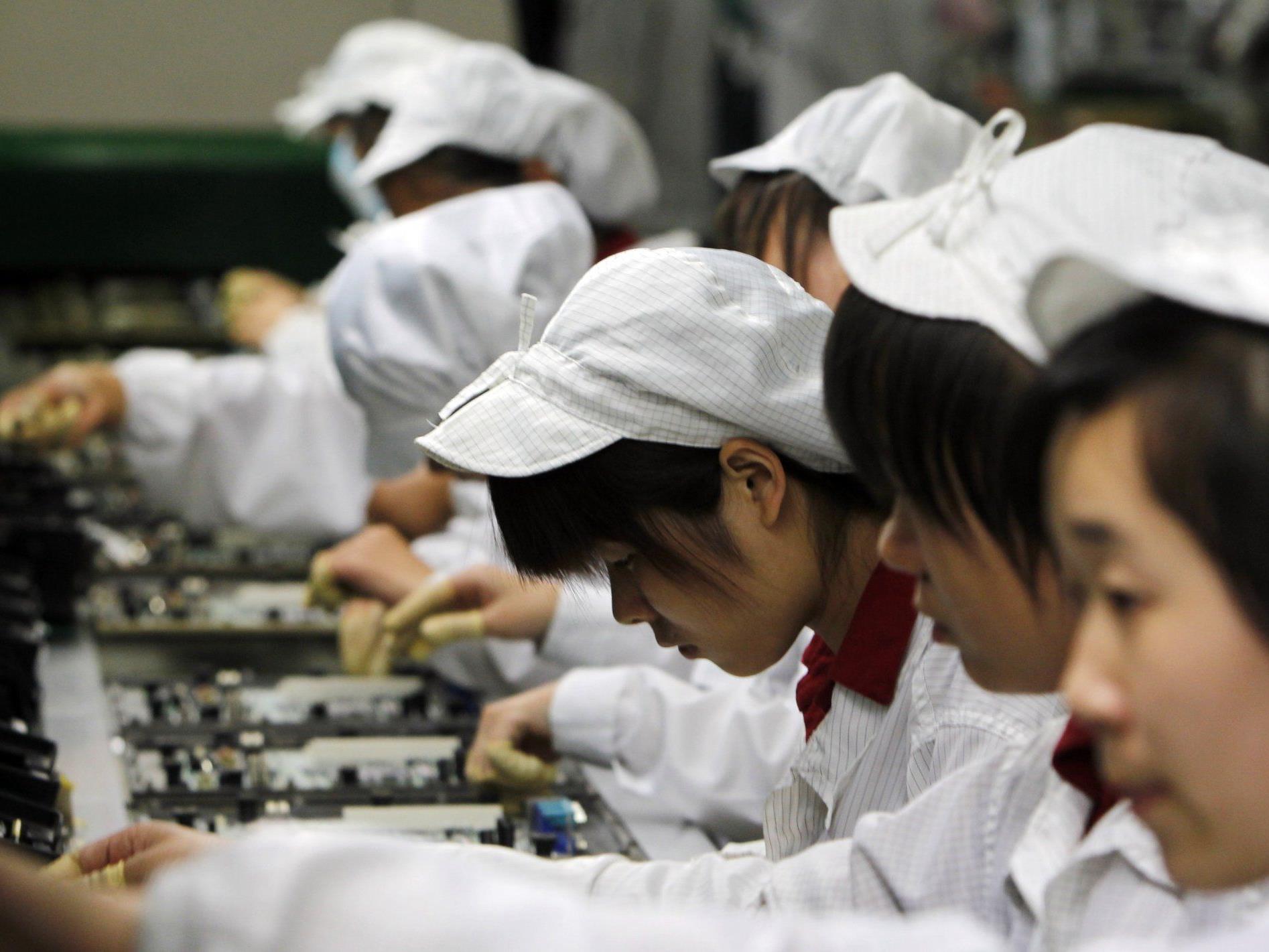 Foxconn produziert in China für Apple auch das iPhone 5.
