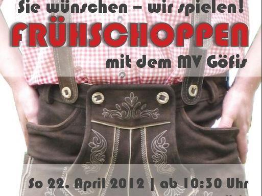 Frühschoppen in Göfis: So, 22. April