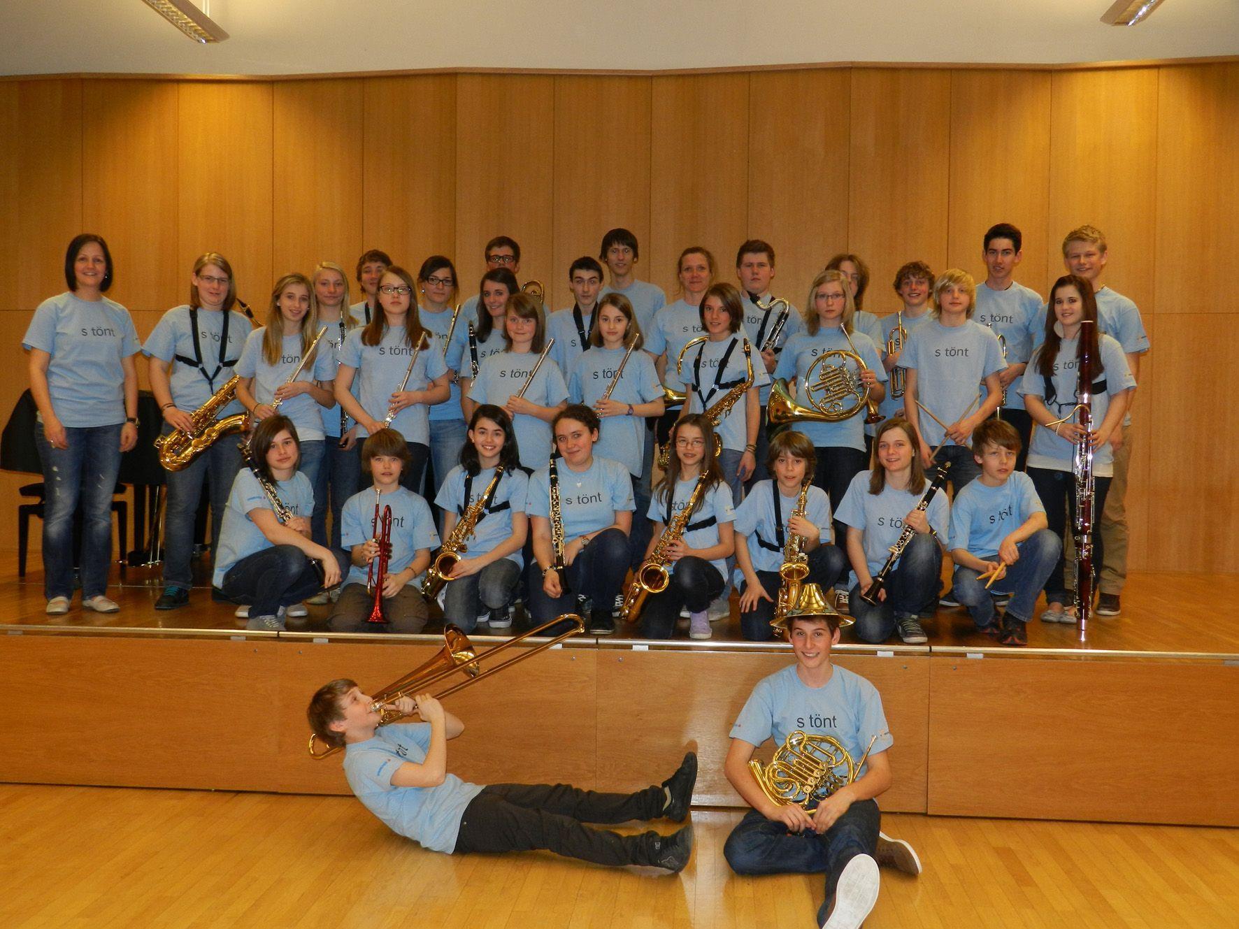 Das „Jugendblasorchester „Tonkraftwerk“ feiert sein 10-jähriges Bestehen mit einem Jubiläumskonzert.