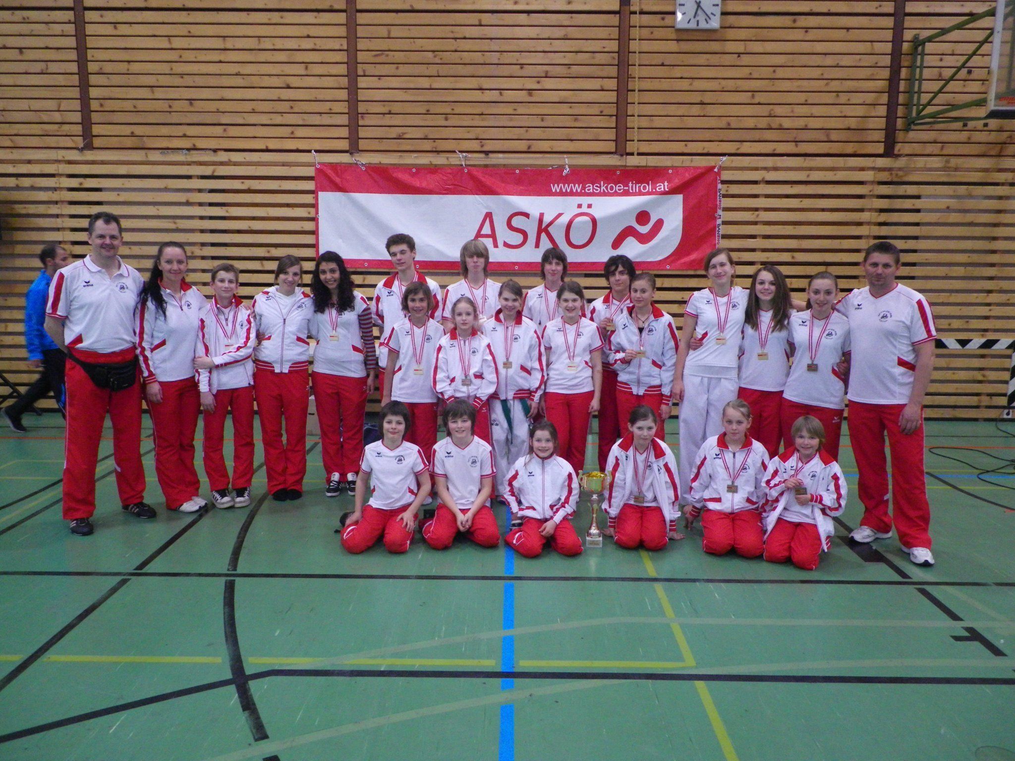 Platz 2 in der Mannschaftswetrung beim Int. ASKÖ Cup Platz 2 in der Mannschaftswetrung beim Int. ASKÖ Cup