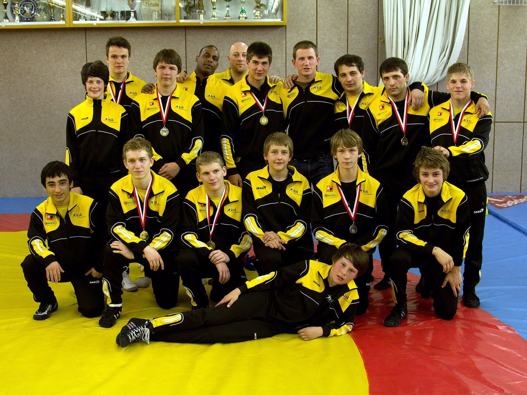 Die Mannschaft des KSK Klaus Die Mannschaft des KSK Klaus