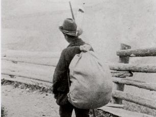 Schwabenkind auf dem Weg Schwabenkind auf dem Weg