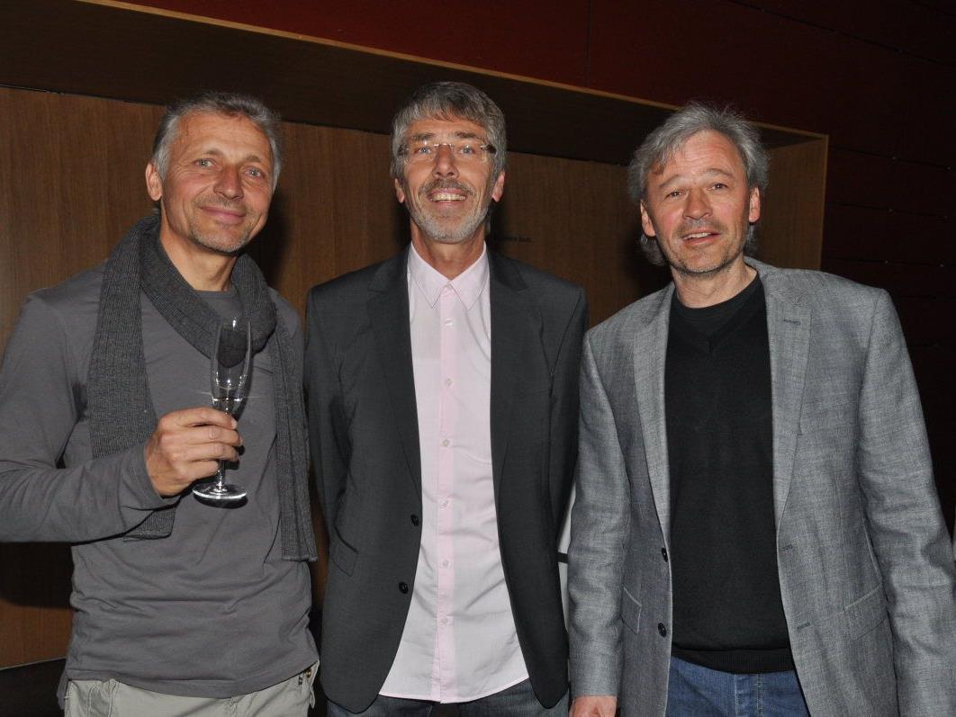 Michael Ender, Wolfgang Schuler und Roland Weber luden zum Dankeschönabend.