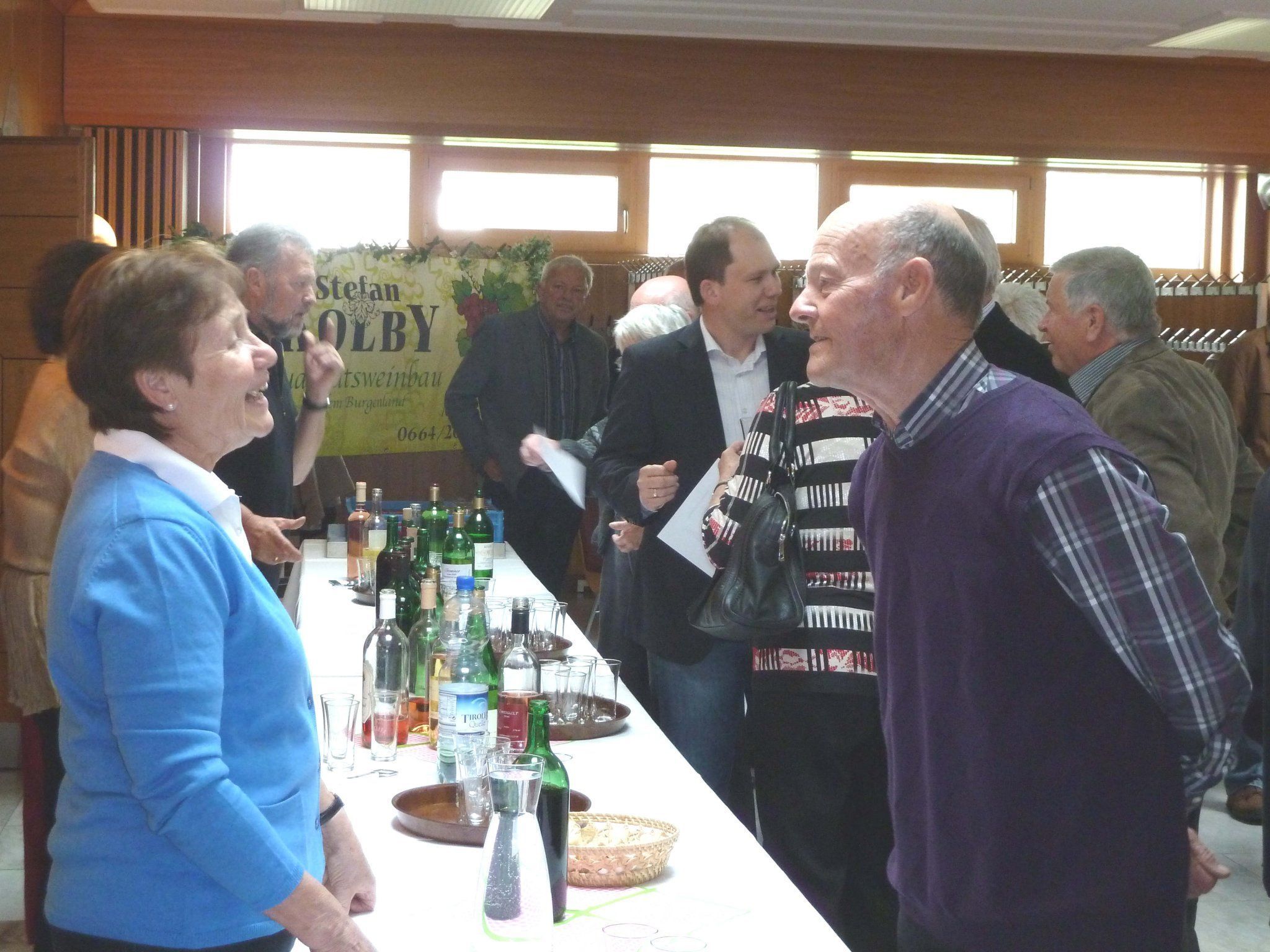 Weinprobe bei Walter Härtl Weinprobe bei Walter Härtl