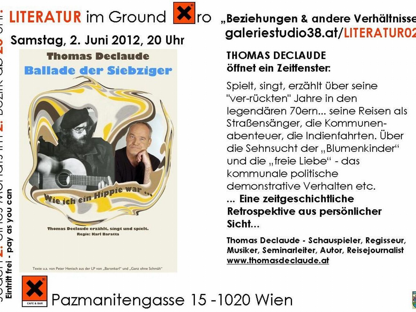 Einladung, Flyer 2. Juni Einladung, Flyer 2. Juni