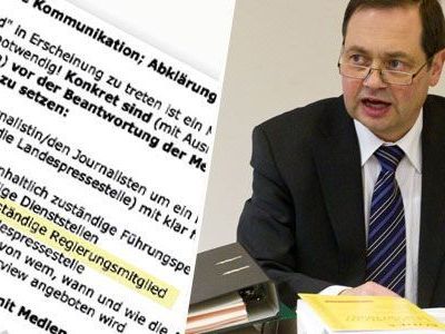 Auszug aus Eberle E-Mails: Beamte sollen sofort Politik informieren! Auszug aus Eberle E-Mails: Beamte sollen sofort Politik informieren!