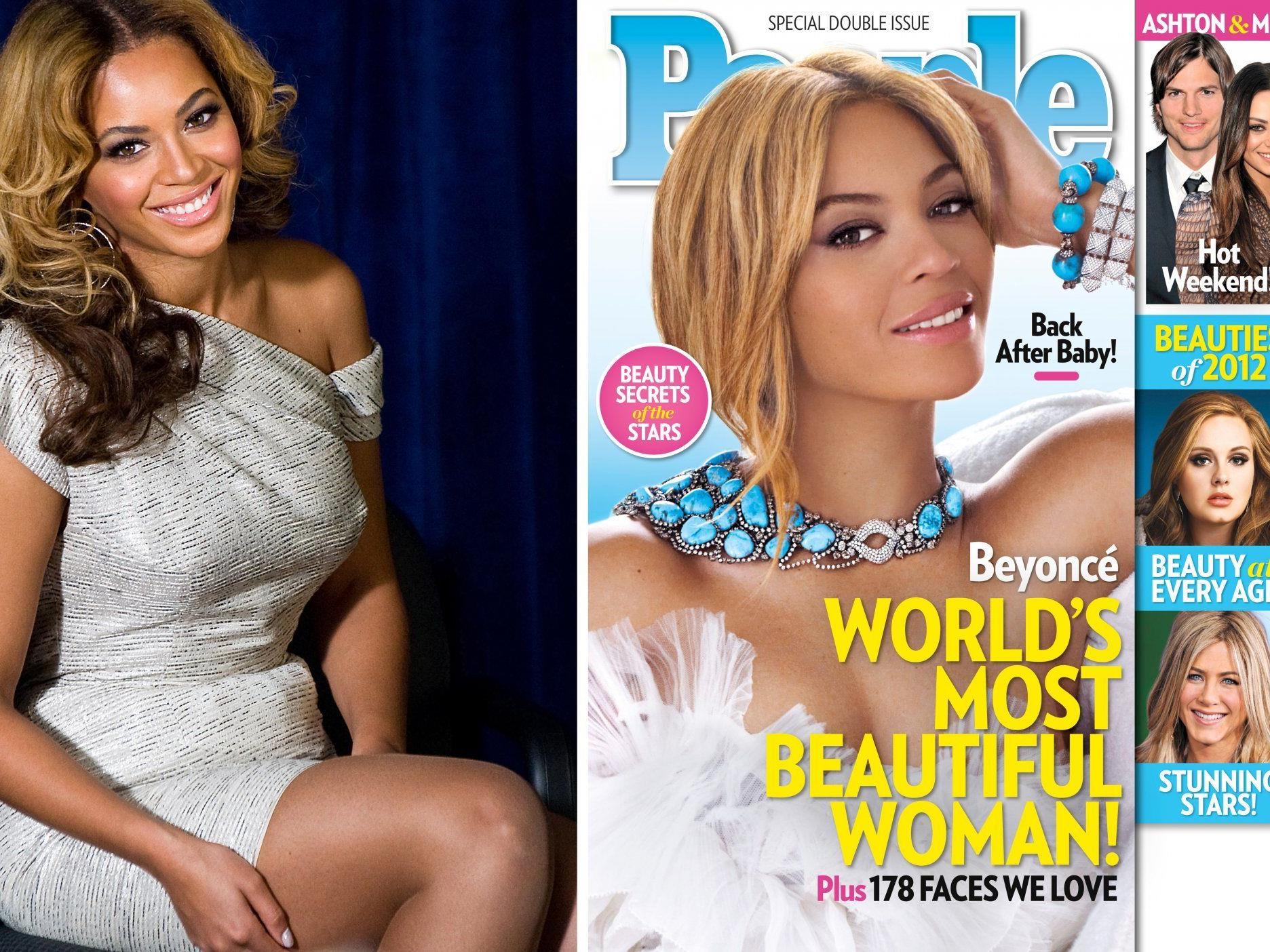 Beyoncé wurde zur schönsten Frau der Welt gekürt. Beyoncé wurde zur schönsten Frau der Welt gekürt.