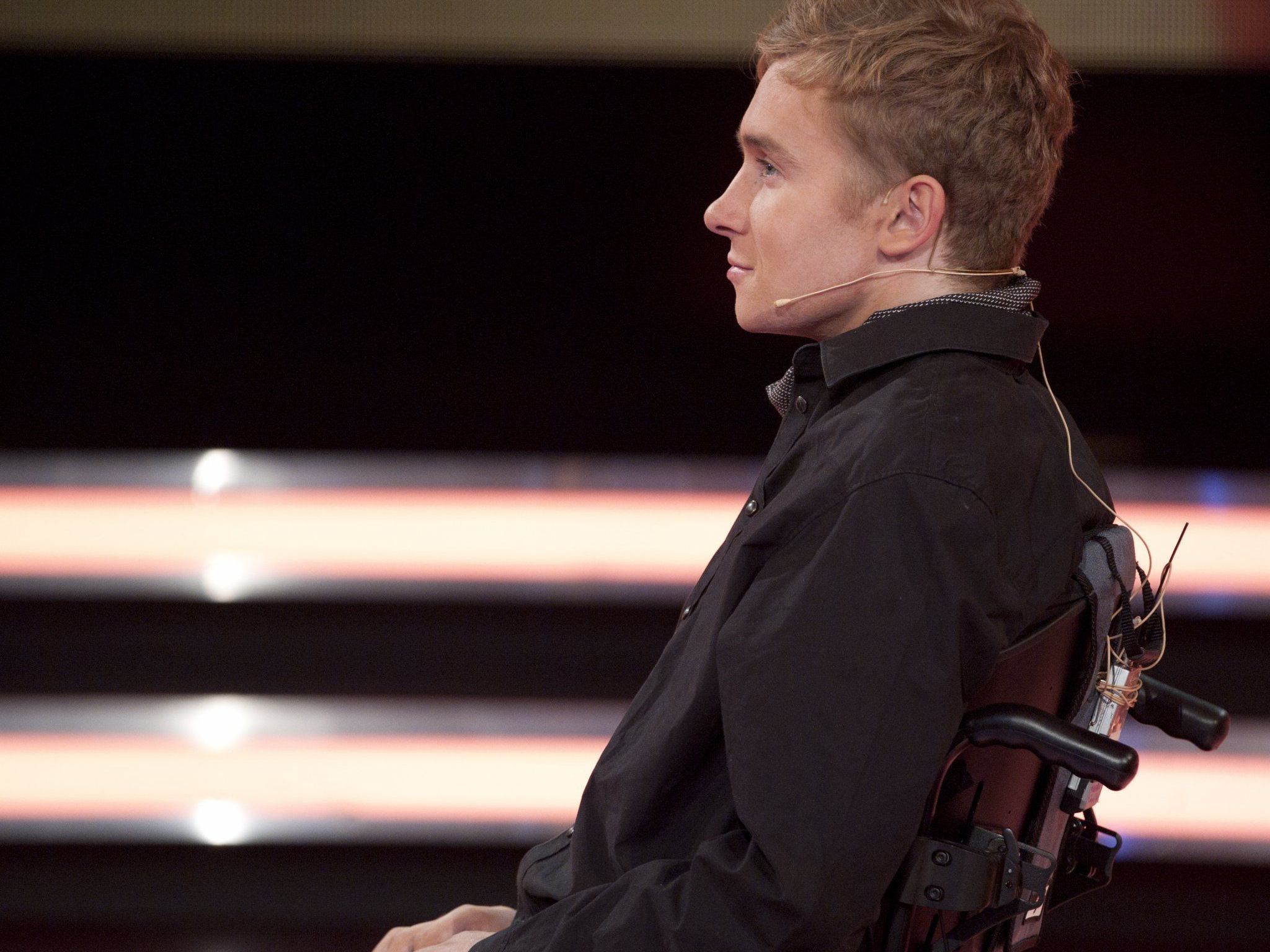 Samuel Koch (24) veröffentlicht seine Biografie. Samuel Koch (24) veröffentlicht seine Biografie.