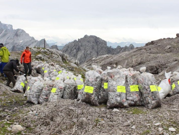 Alpenschutzverein-Aktion "Saubere Alpen" im Montafon Alpenschutzverein-Aktion "Saubere Alpen" im Montafon