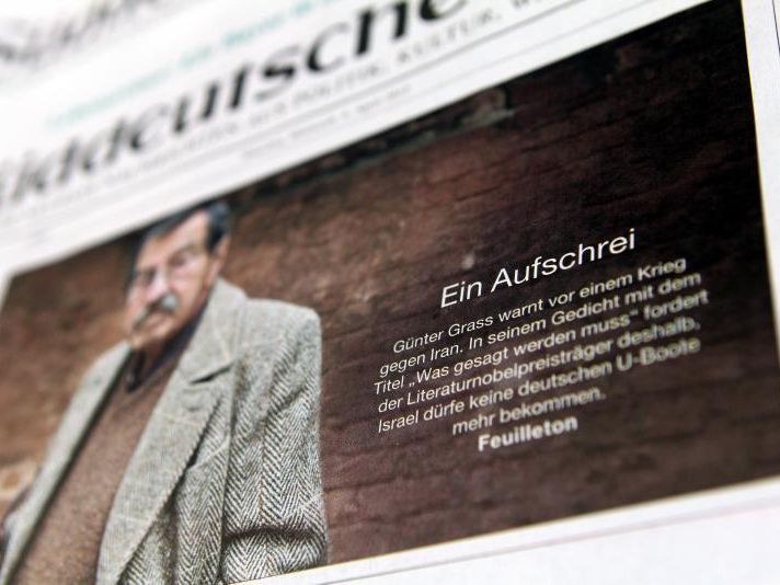"Was gesagt werden muss" - Eklat um Gedicht von Literaturnobelpreisträger Günter Grass "Was gesagt werden muss" - Eklat um Gedicht von Literaturnobelpreisträger Günter Grass