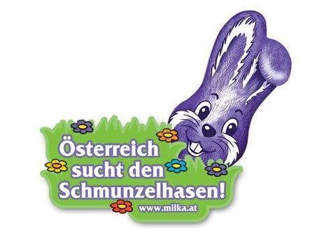 Österreich sucht den Milka Schmunzelhasen zur Osterzeit. Österreich sucht den Milka Schmunzelhasen zur Osterzeit.