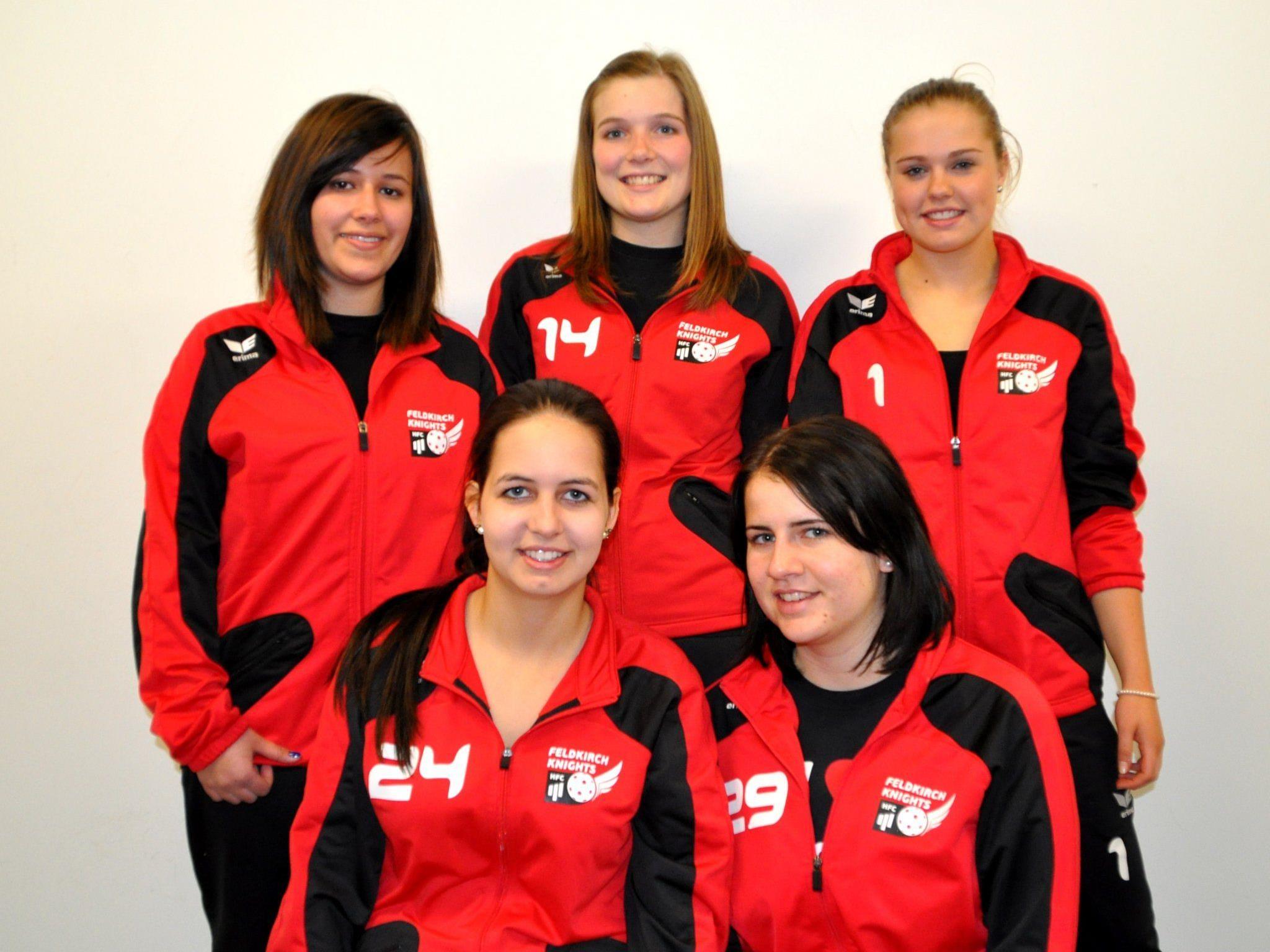 Fünf Feldkircherinnen vertreten die Ländle-Farben bei der Unihockey U-19-WM in Nitra.