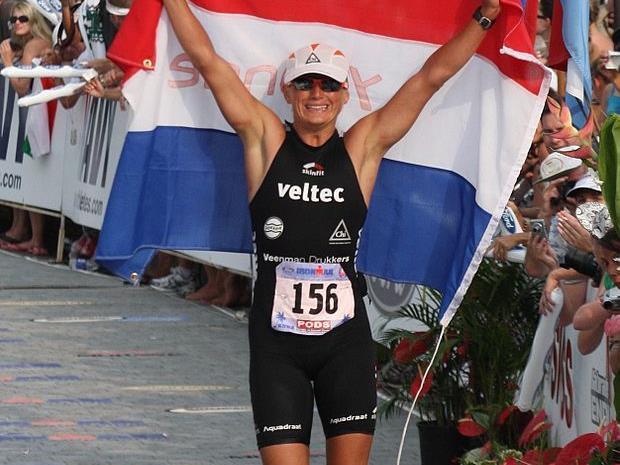 Superstar Yvonne Van Vlerken startet beim Trans Vorarlberg Triathlon.