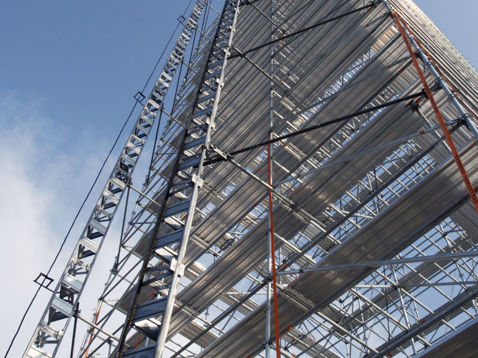 Attraktion beim Jubiläumsfest – ein 30 Meter hoher Aussichtsturm.