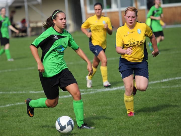 Erzielte nach der Pause die Treffer zum verdieneten Ausgleich, Verena Müller. Erzielte nach der Pause die Treffer zum verdieneten Ausgleich, Verena Müller.