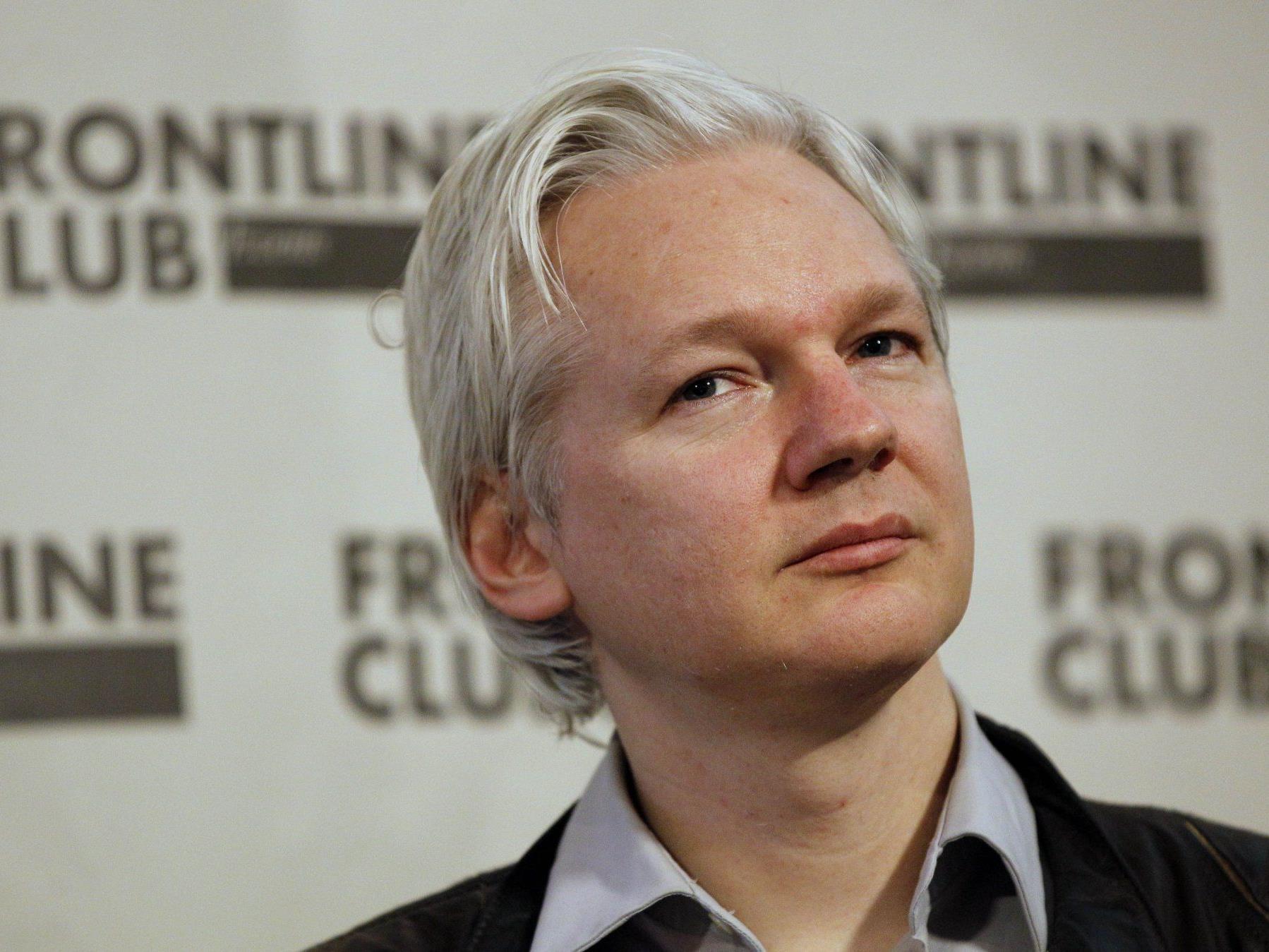 Assange fürchtet Auslieferung an die USA.