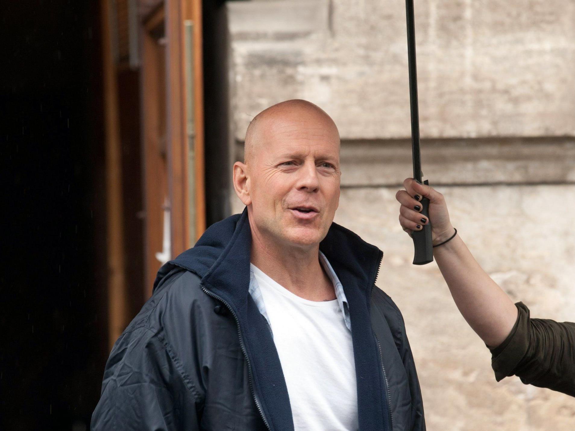 Gut beschirmter Action-Star Bruce Willis