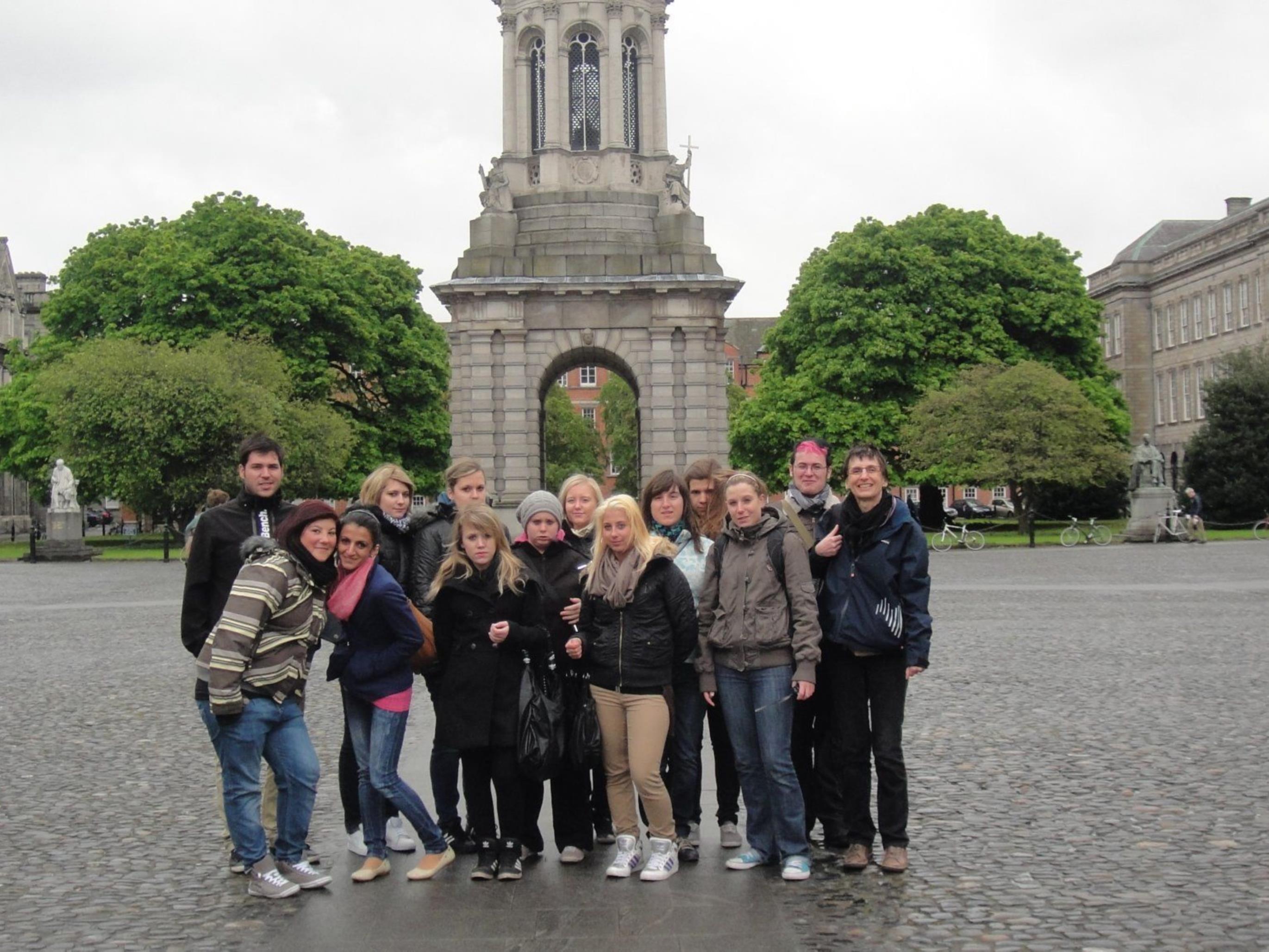 Die TeilnehmerInnen der Irlandreise 2012
