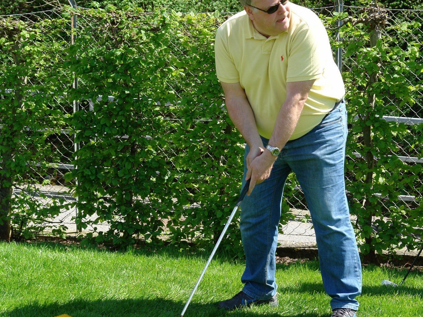 Ein Brunnagässler in Aktion. Ein Brunnagässler in Aktion.