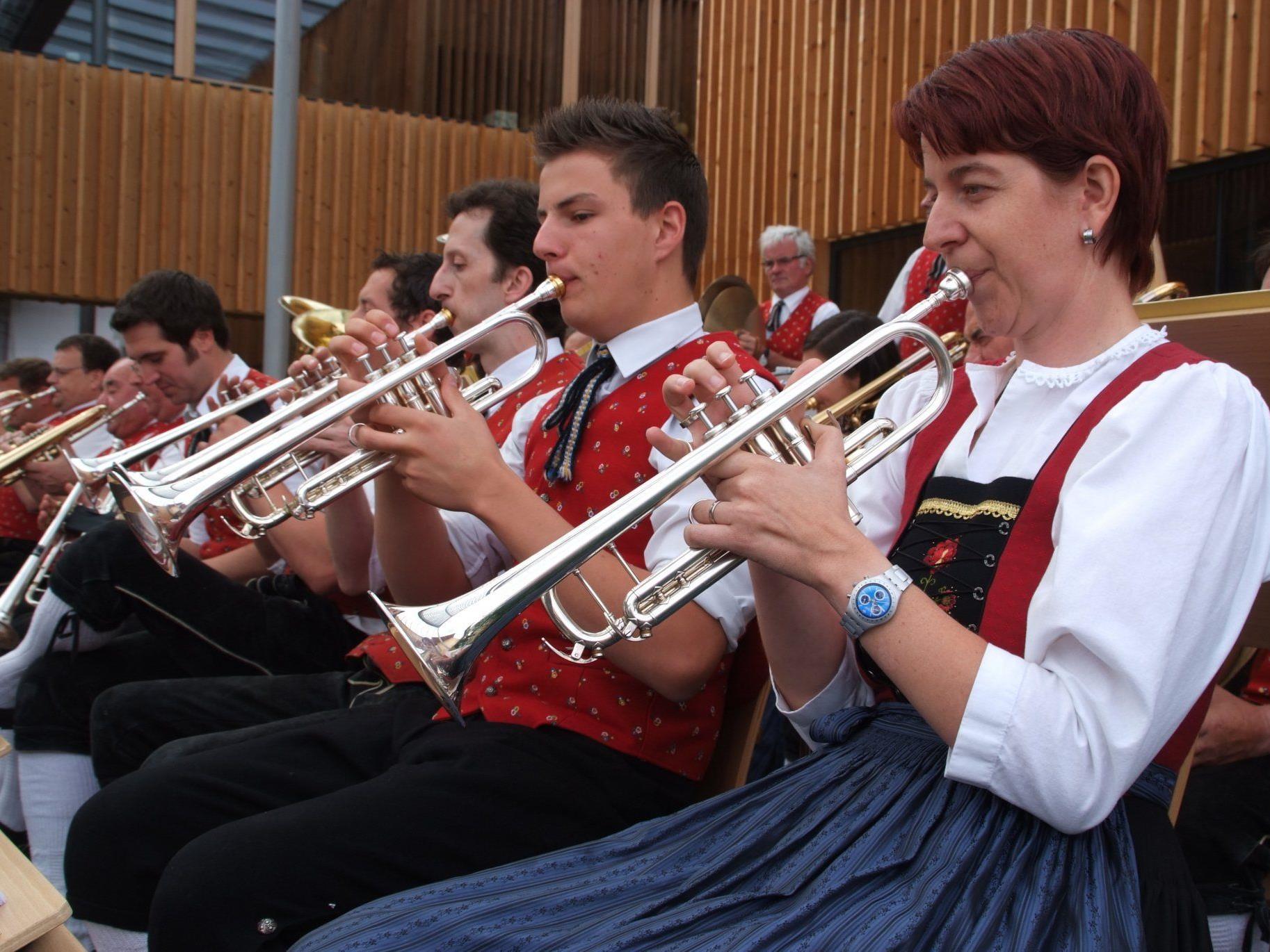 Blasmusik vom Feinsten darf man sich beim Bezirksmusiktag in Ludesch erwarten.