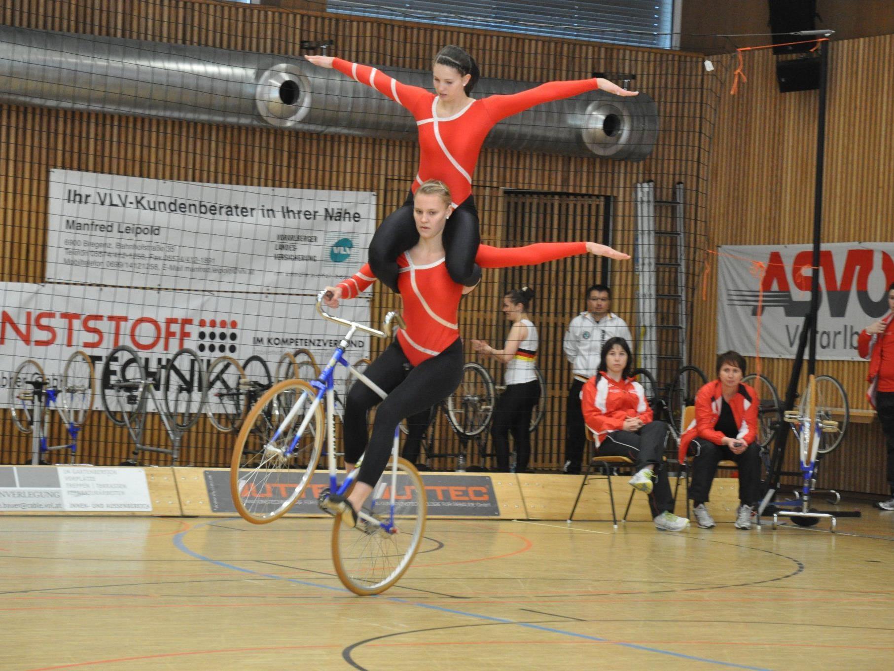 Nadine Mörth und Kathi Kühne holten sich den Titel im Juniorinnen U 19.