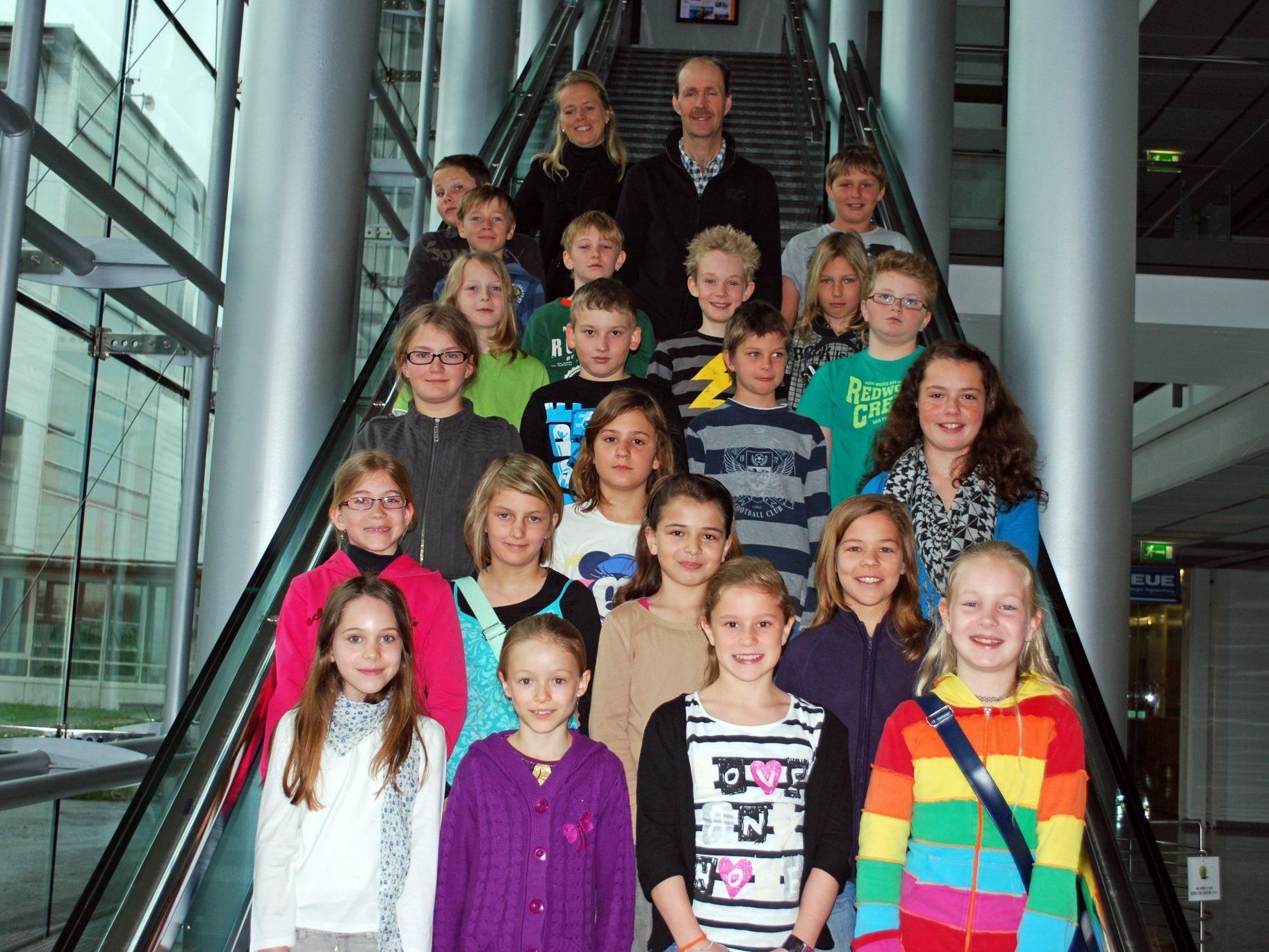 Die  4. Klasse der VS Hittisau besuchte das Vorarlberger Medienhaus. Die  4. Klasse der VS Hittisau besuchte das Vorarlberger Medienhaus.