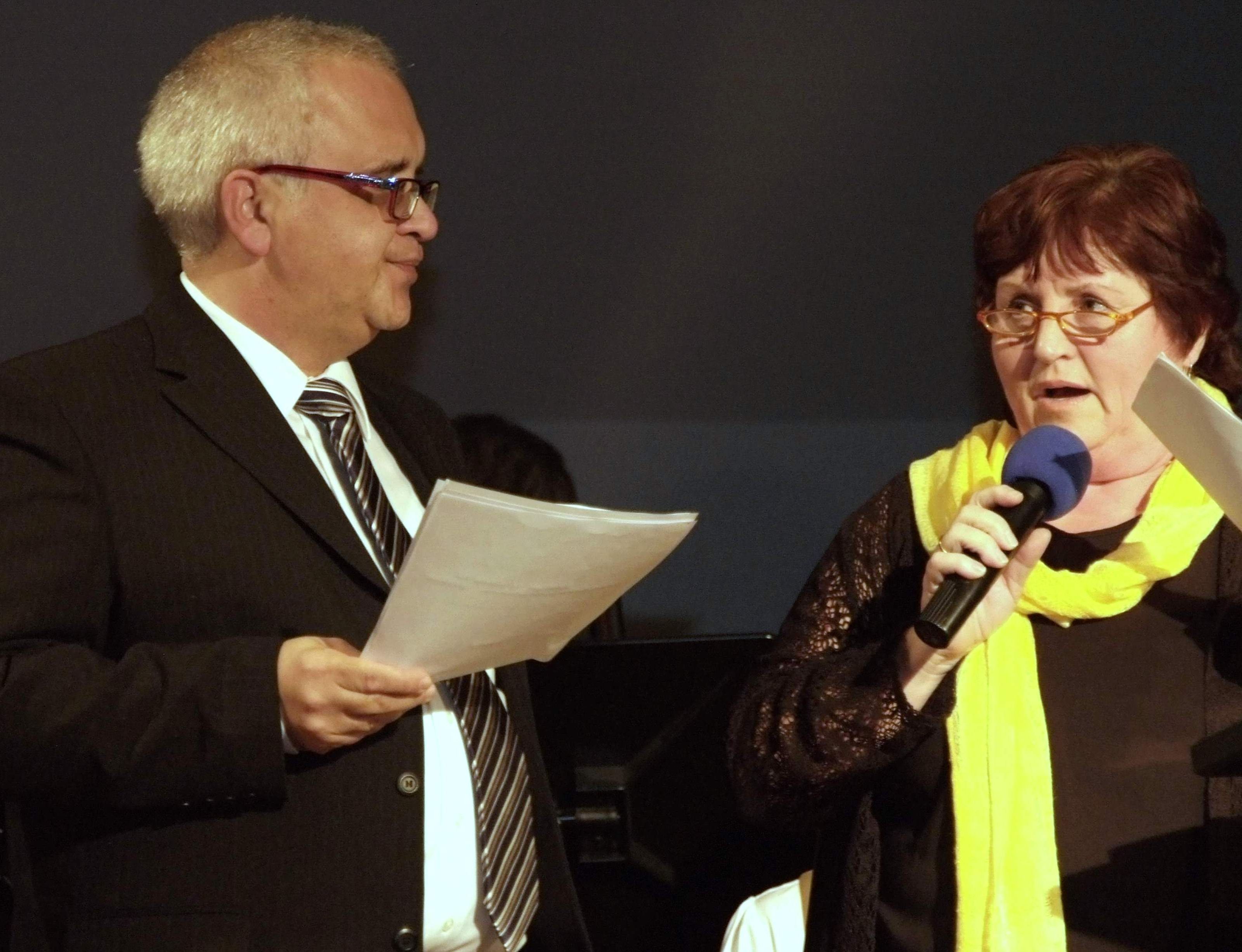 Manfred Woschitz und Anni Mathes stellten sich als Juroren zur Verfügung. Manfred Woschitz und Anni Mathes stellten sich als Juroren zur Verfügung.