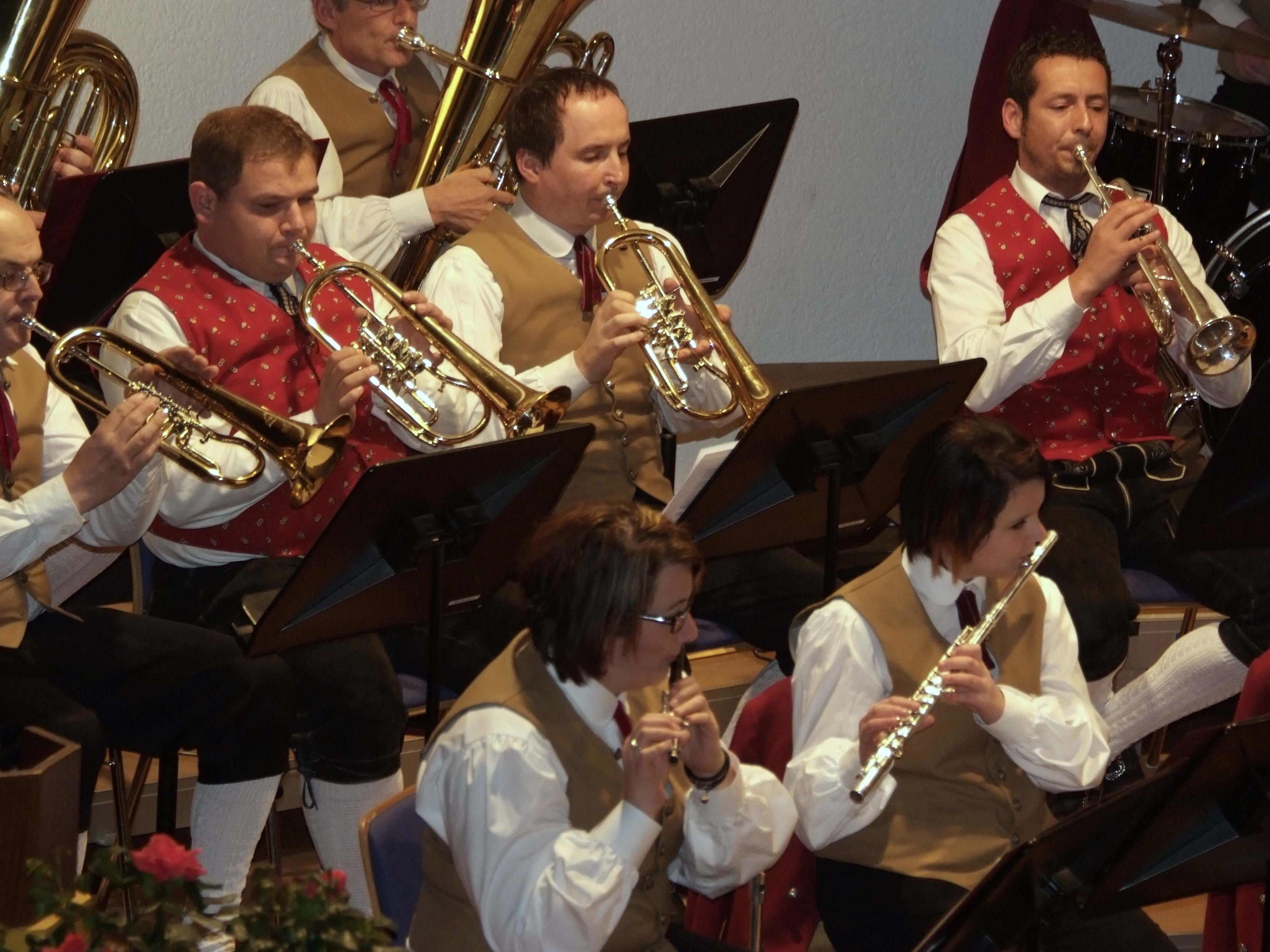 Flott aufgespielt hat der Bürgermusikverein Bludesch beim Muttertagskonzert.