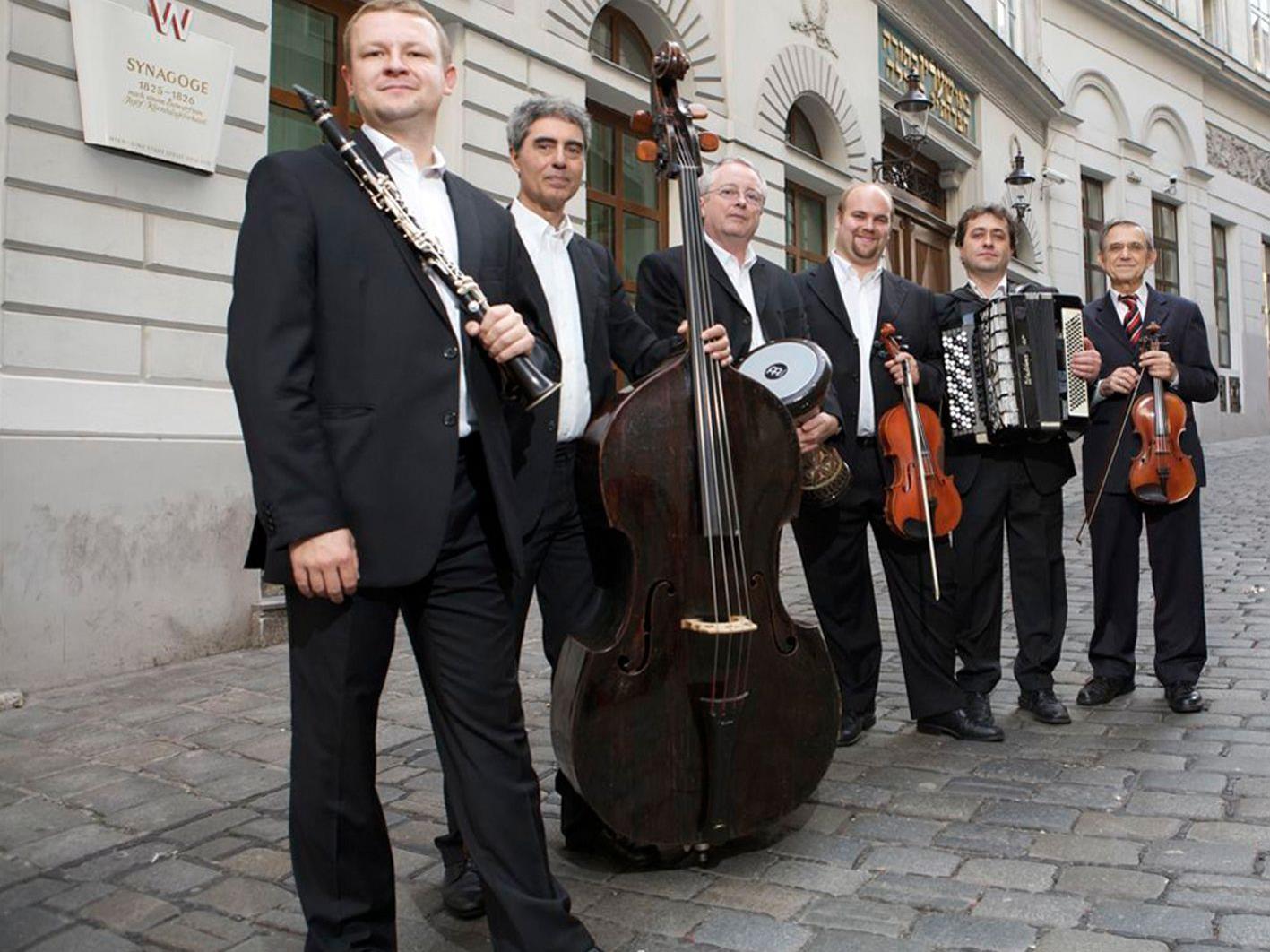 Das „Ensemble Klesmer Wien“ gastiert am Freitag, 4. Mai, um 20.30 Uhr im Salomon-Sulzer-Saal.