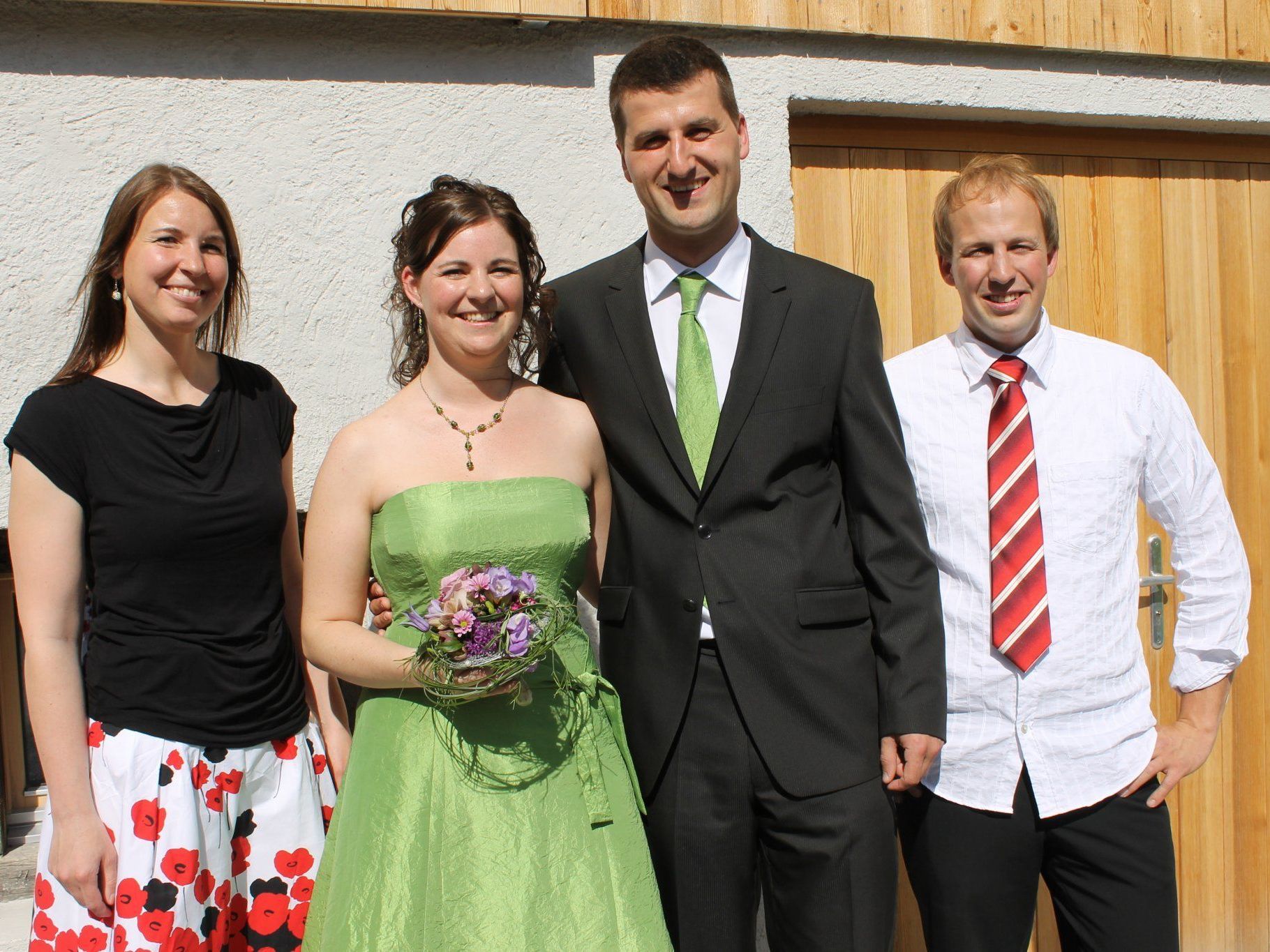 Luzia Schmid und Rainer Burtscher haben geheiratet Luzia Schmid und Rainer Burtscher haben geheiratet