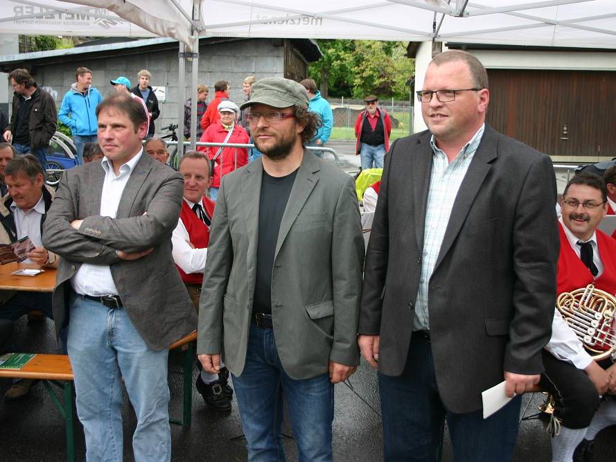 Die Betreibergemeinschaft: Markus Summer, Wilfried Ammann und Manfred Bischof Die Betreibergemeinschaft: Markus Summer, Wilfried Ammann und Manfred Bischof