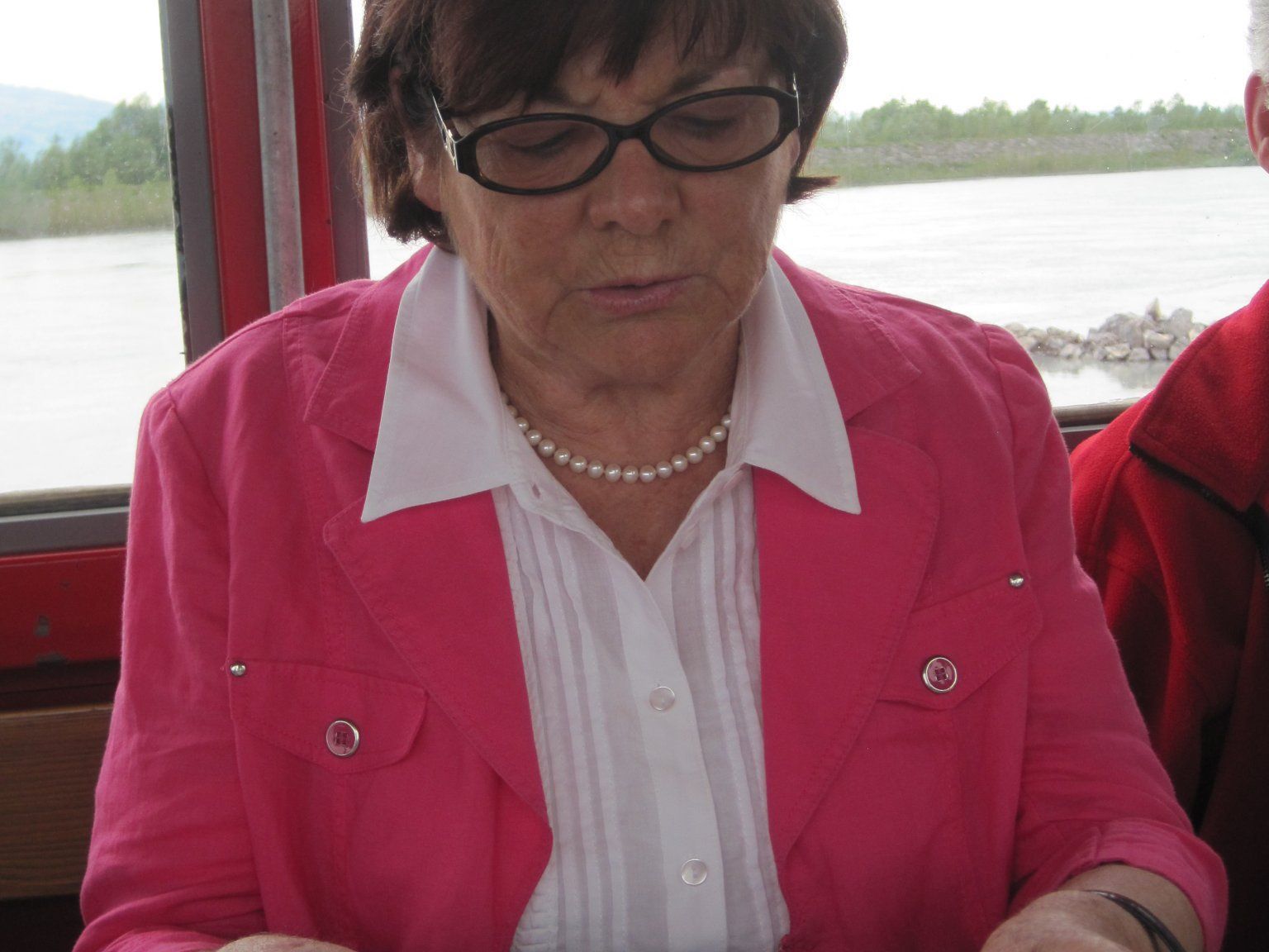 Auch Anneliese Zerlauth las beim MundartMai im Rheinbähnle Auch Anneliese Zerlauth las beim MundartMai im Rheinbähnle