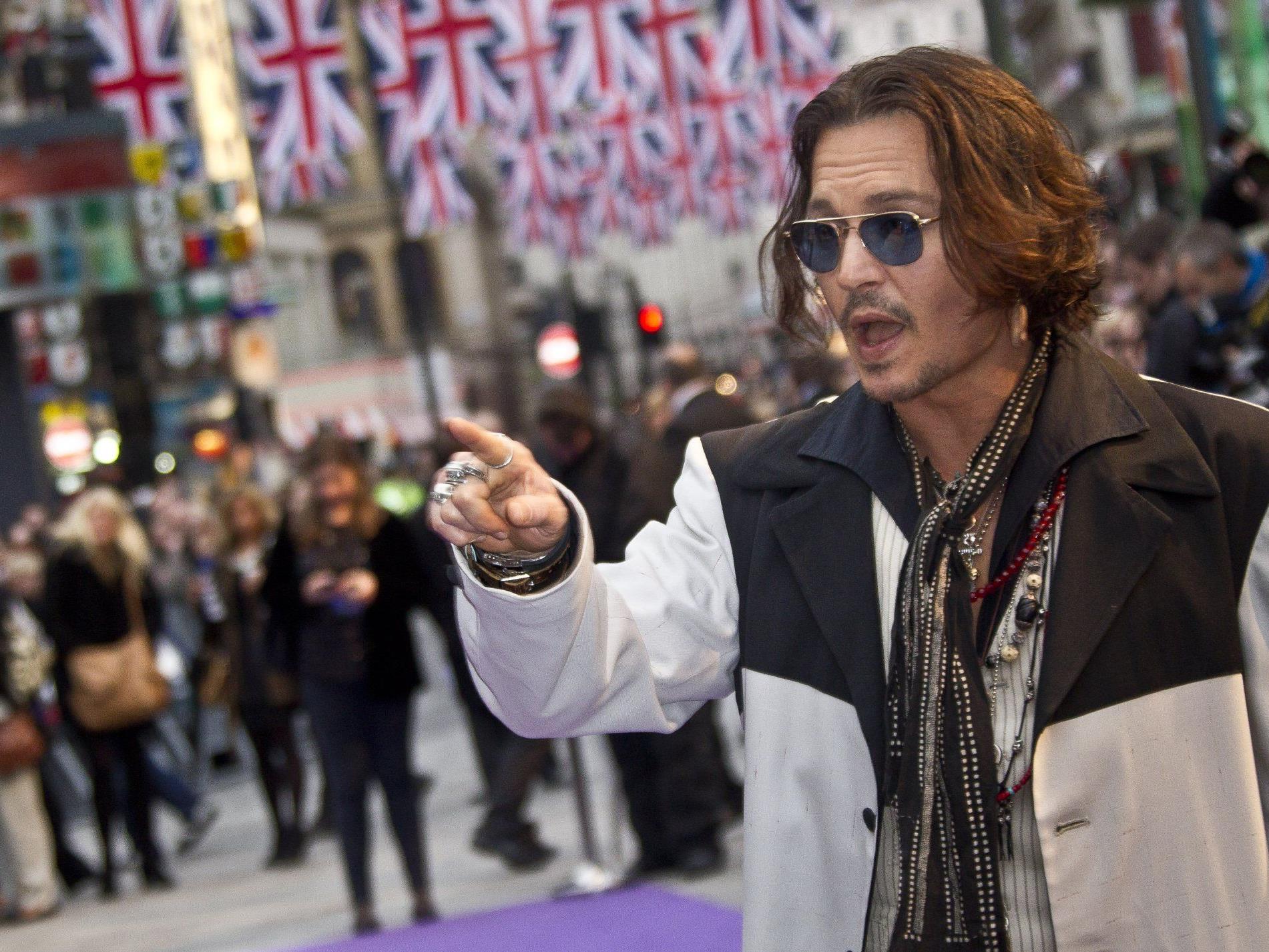Johnny Depp hat viele Inspirationsquellen. Johnny Depp hat viele Inspirationsquellen.
