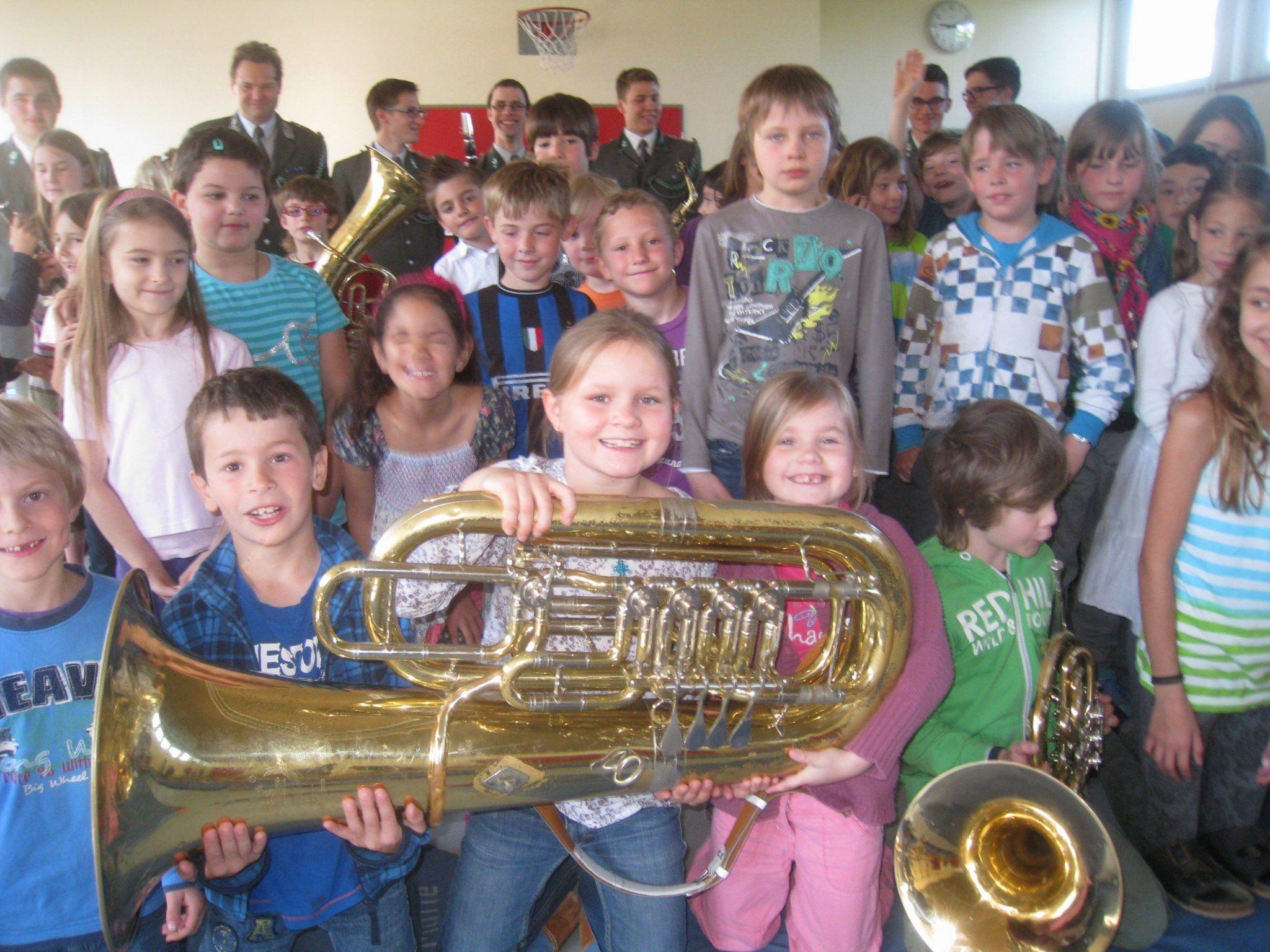 Abwechslungsreiche „Musikstunde“ für die Lochauer Volksschüler.