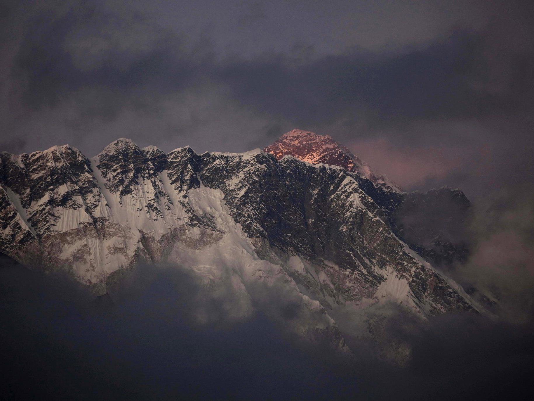 Sonnenaufgang auf dem Mount Everest