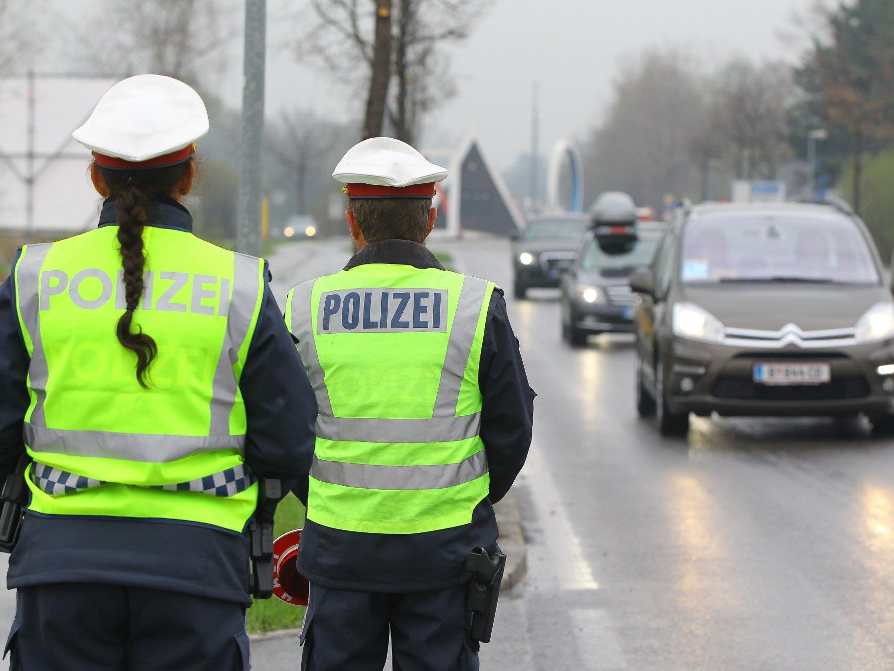 Polzeikontrollen in Lustenau.