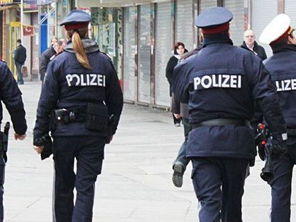 Die Ladendiebe konnten festgehalten werden, bis die Polizei auf der Mariahilfer Straße eintraf Die Ladendiebe konnten festgehalten werden, bis die Polizei auf der Mariahilfer Straße eintraf