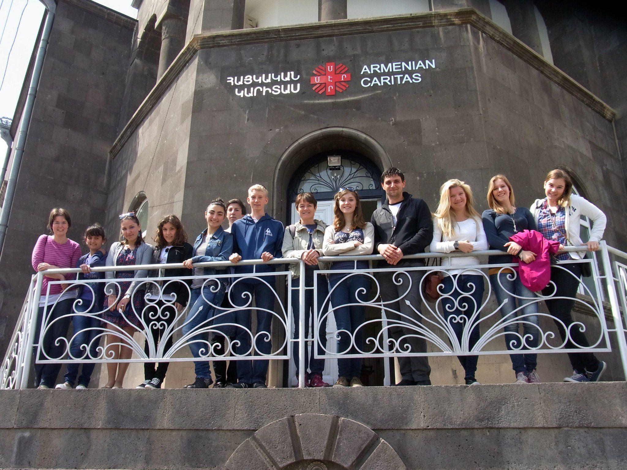Eine Gruppe Schüler des BG Dornbirn reiste Anfang Mai nach Armenien.