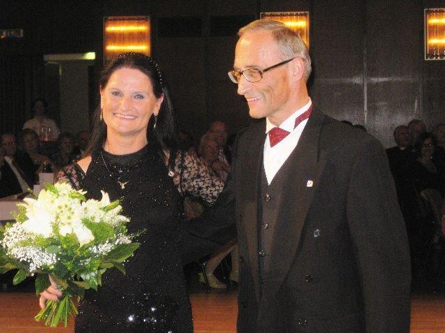 Das erfolgreiche Tanzpaar Ria und Franz Steinbichler.